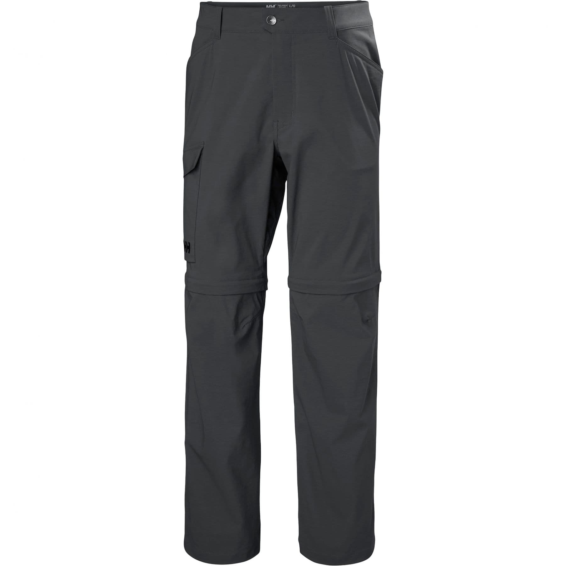 Helly Hansen Elv Light Zip Off, ulkoiluhousut, miesten, harmaa – Helly Hansen