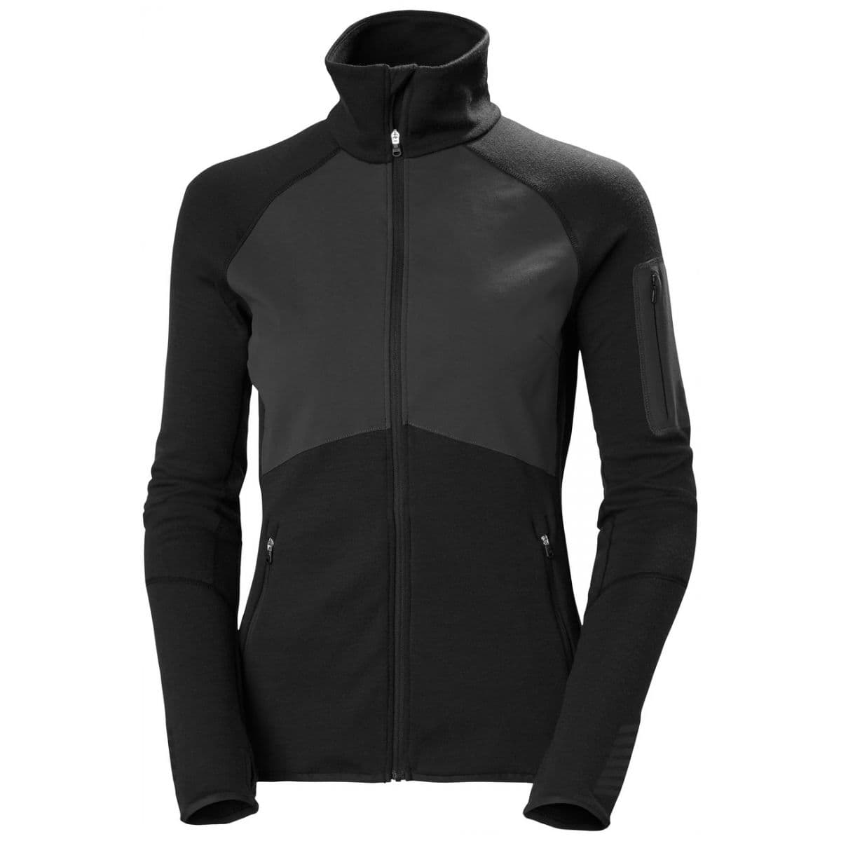 Helly Hansen Lifa Merino Midlayer, nainen, musta – Helly Hansen