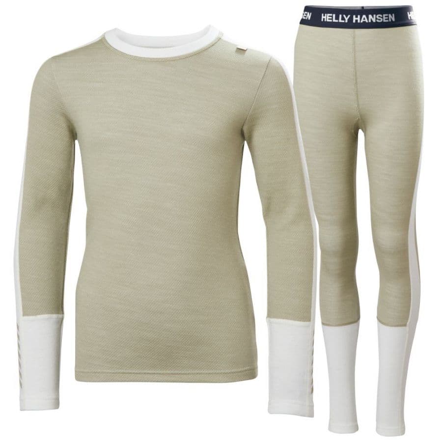 Helly Hansen Lifa Merino Midweight, setti, junior, beige – Helly Hansen