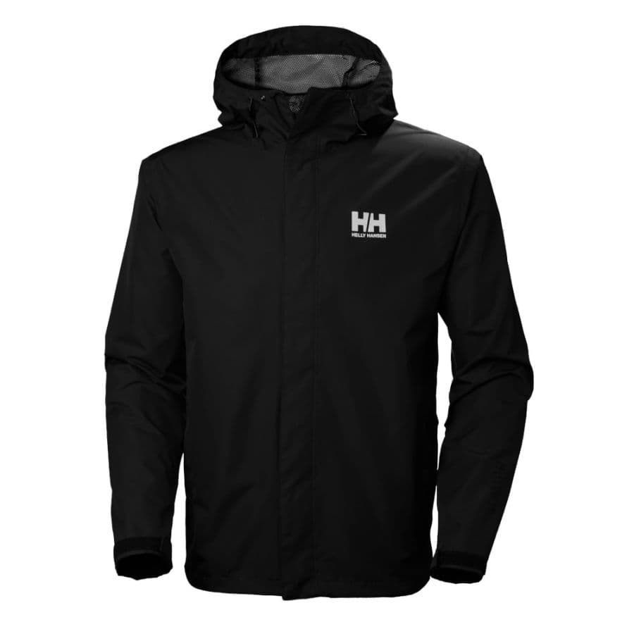 Helly Hansen Seven J, sadetakki, miesten, musta – Helly Hansen