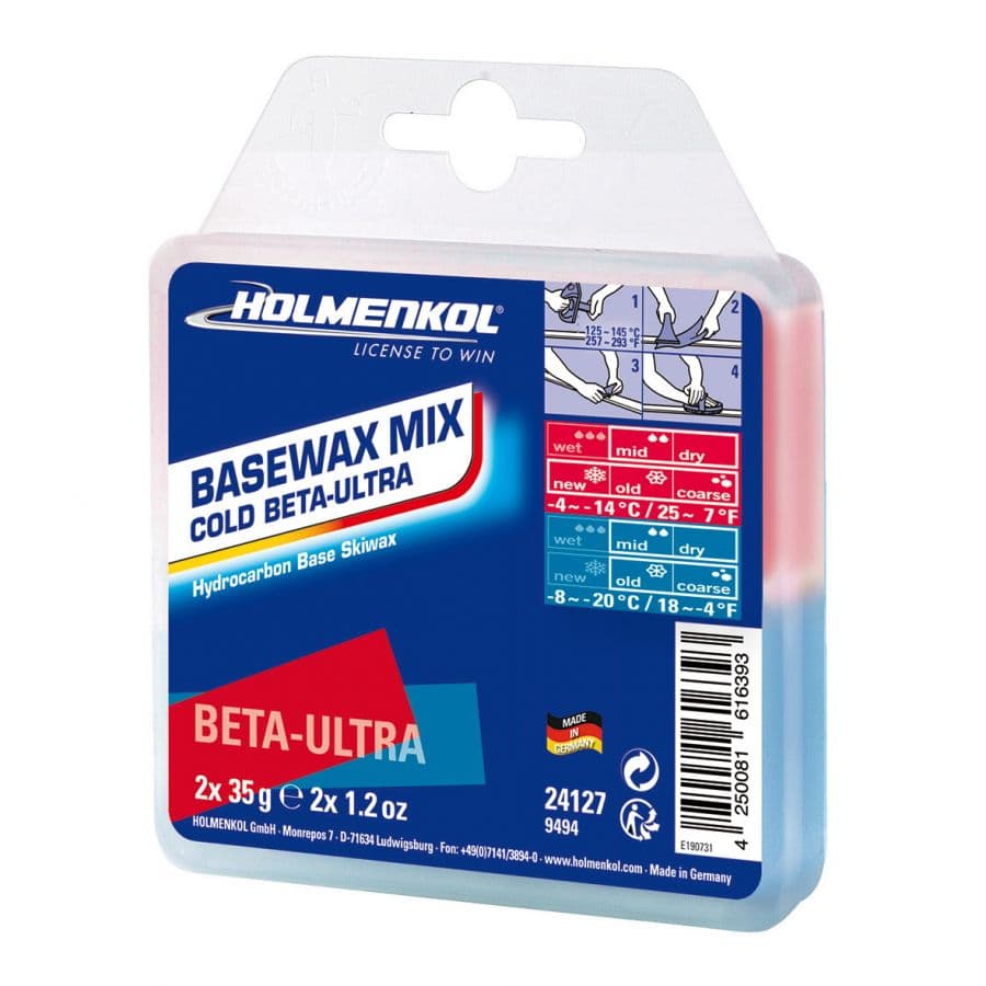 Holmenkol, Basewax Mix, Cold Beta-Ultra – Holmenkol