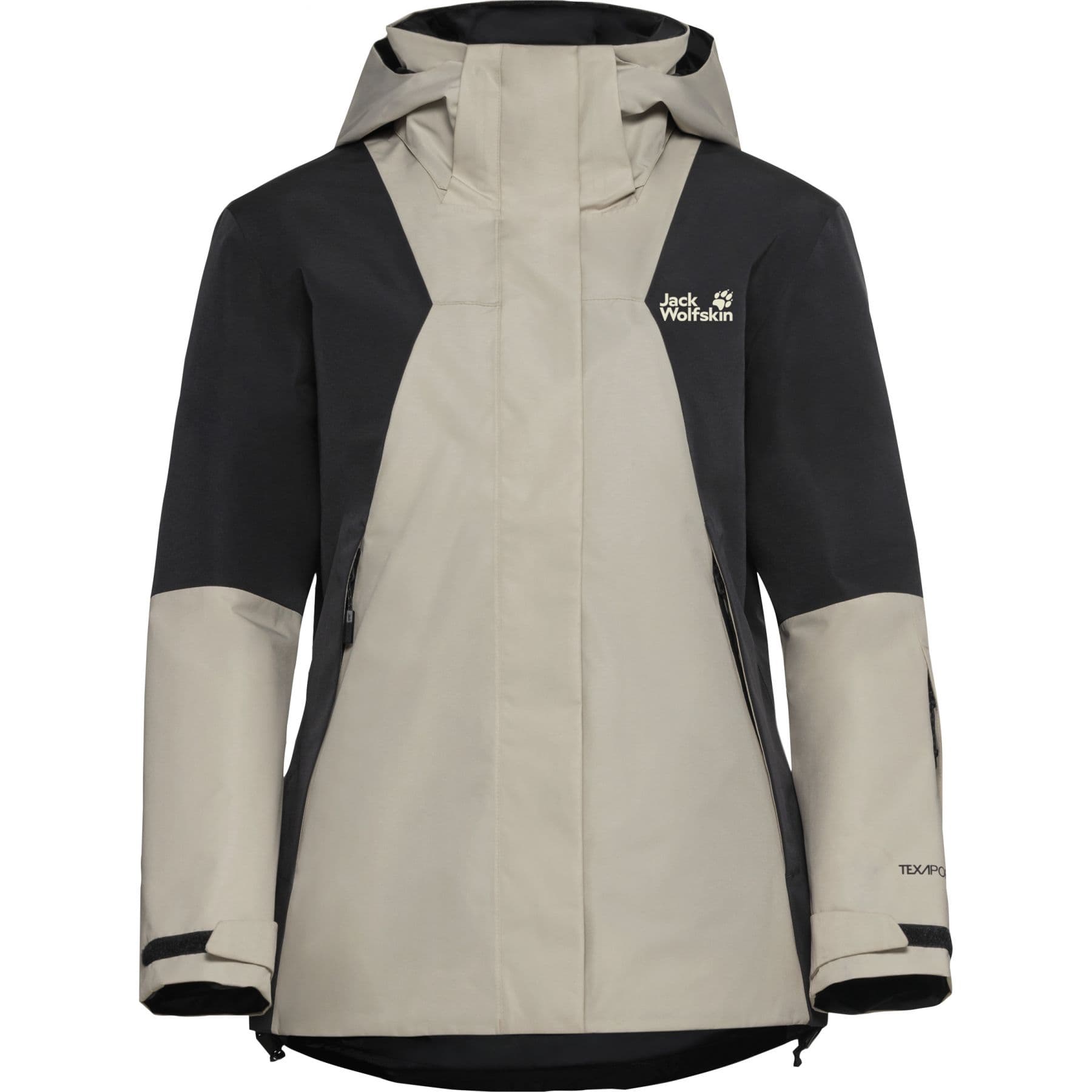 Jack Wolfskin Flowline 2L Ins, hiihtotakki, naisten, beige – Jack Wolfskin