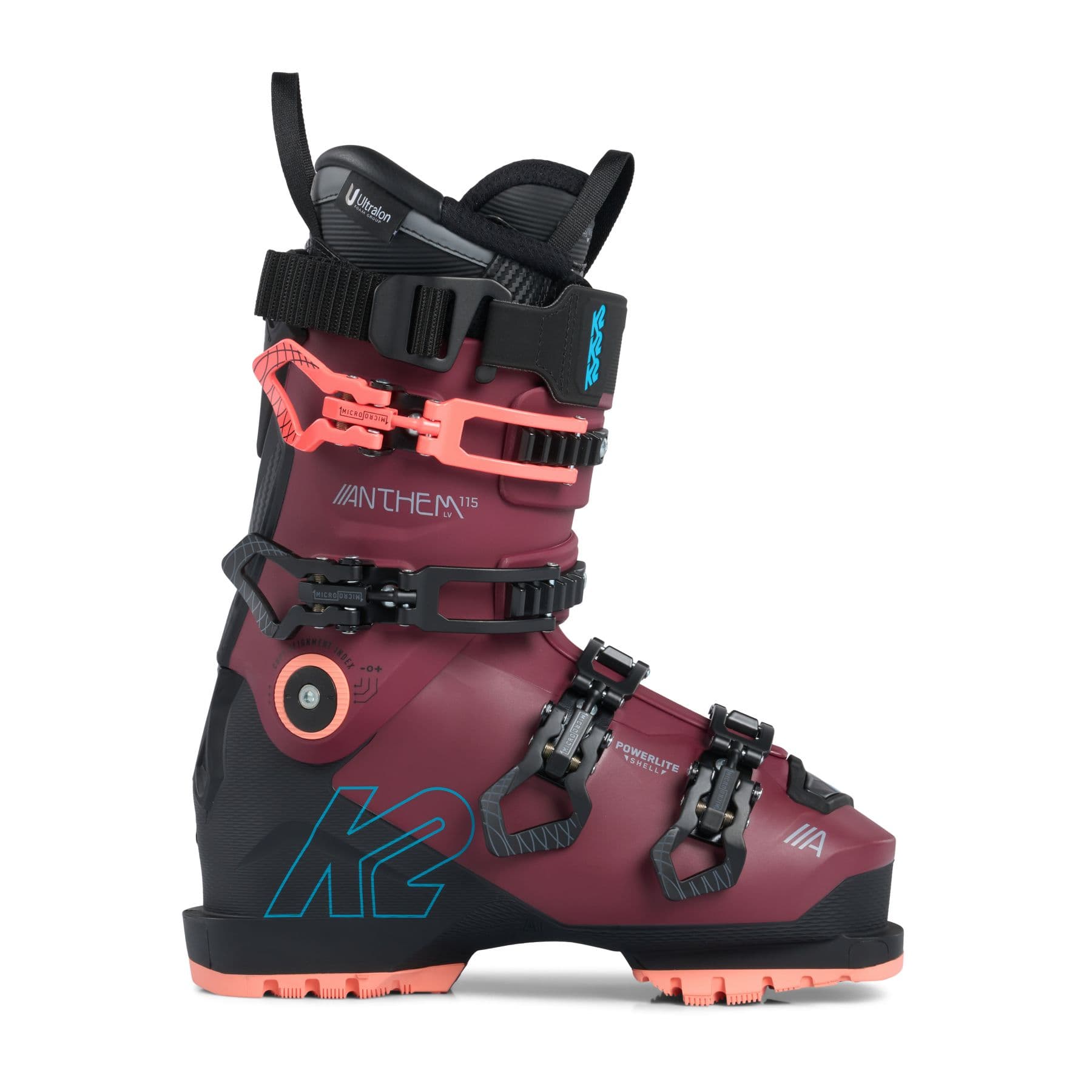 K2 Anthem 115 MV, monot, nainen, tummanpunainen – K2