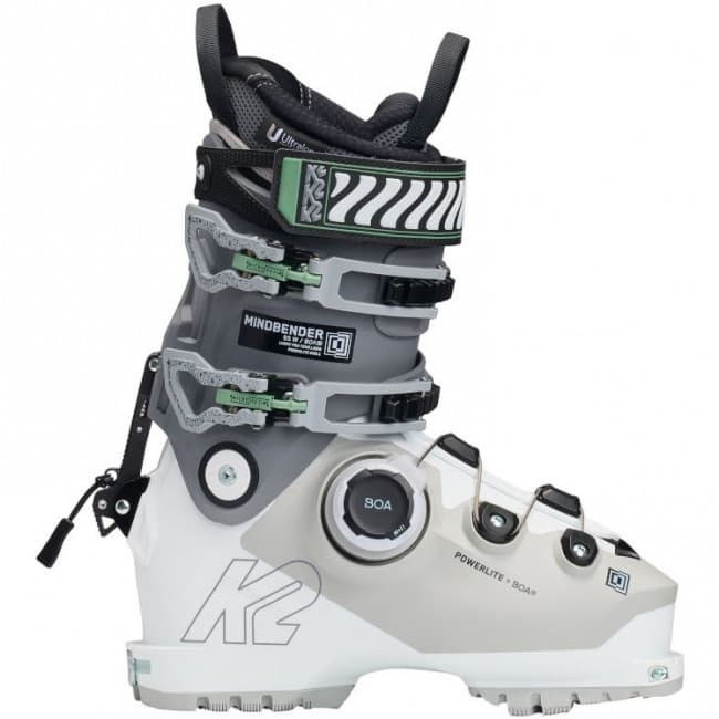 K2 Mindbender 95 BOA, monot, naisten, harmaa/valkoinen – K2