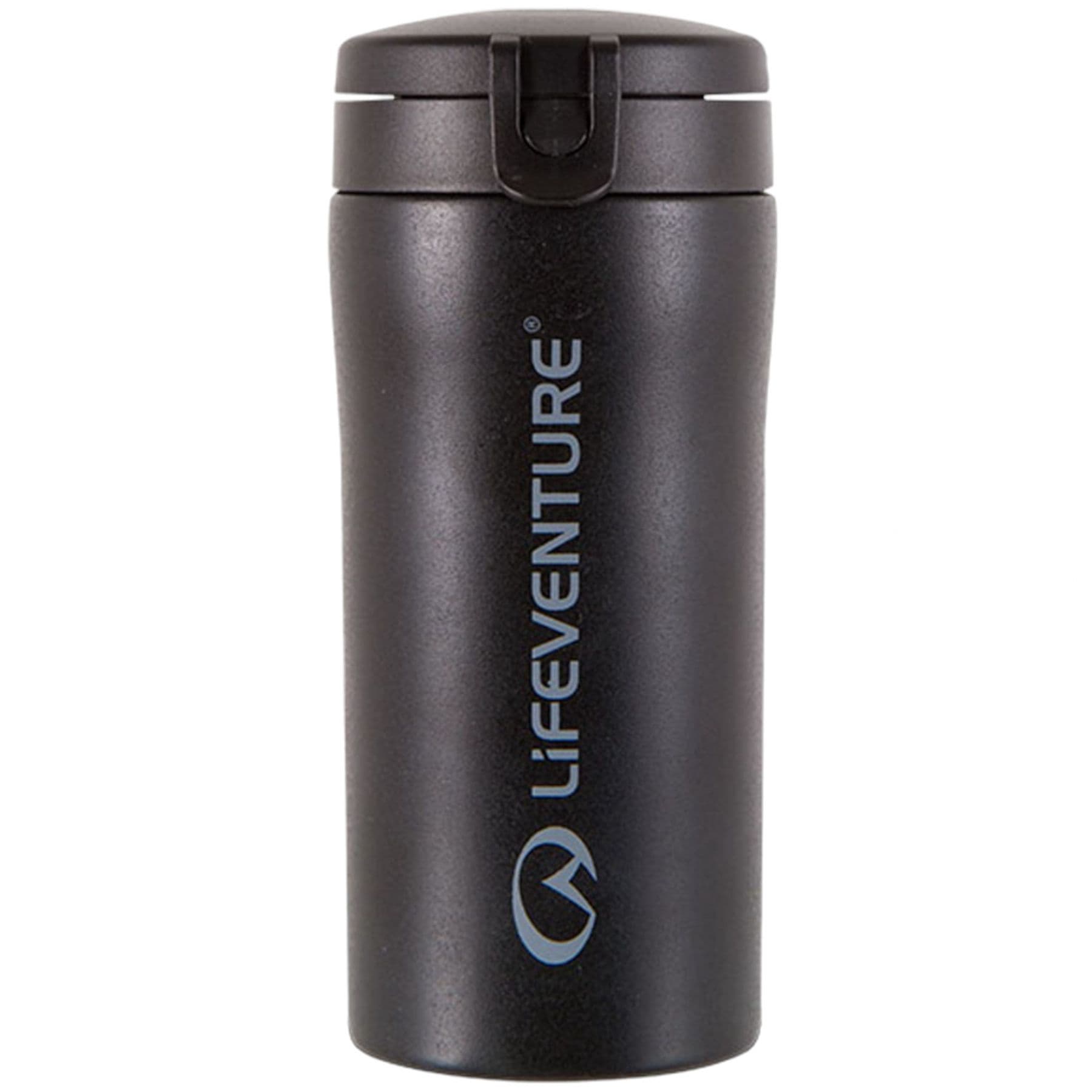 Lifeventure Flip-Top Termosmuki, unisex, musta – LifeVenture