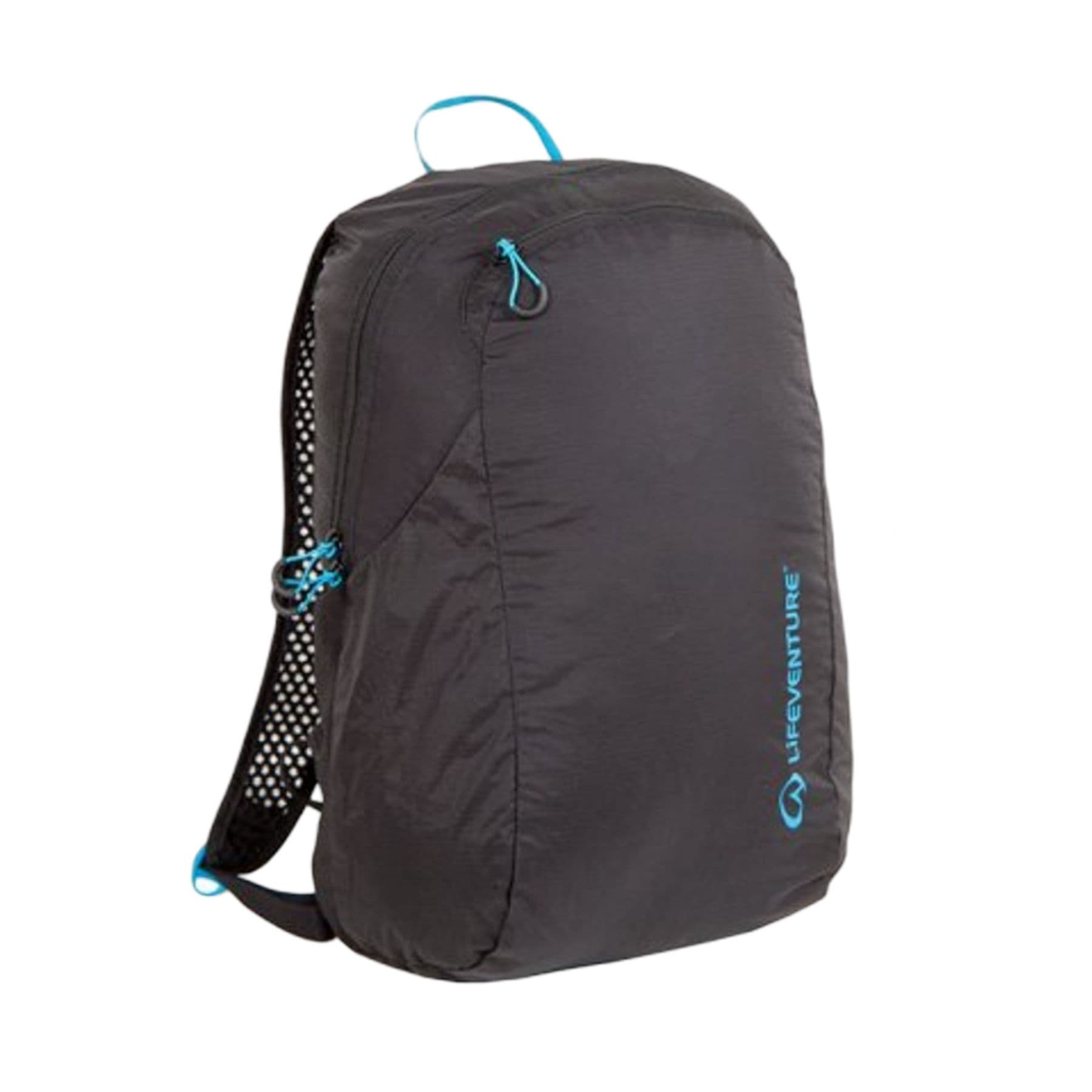 Lifeventure Packable-reppu, unisex, musta – LifeVenture