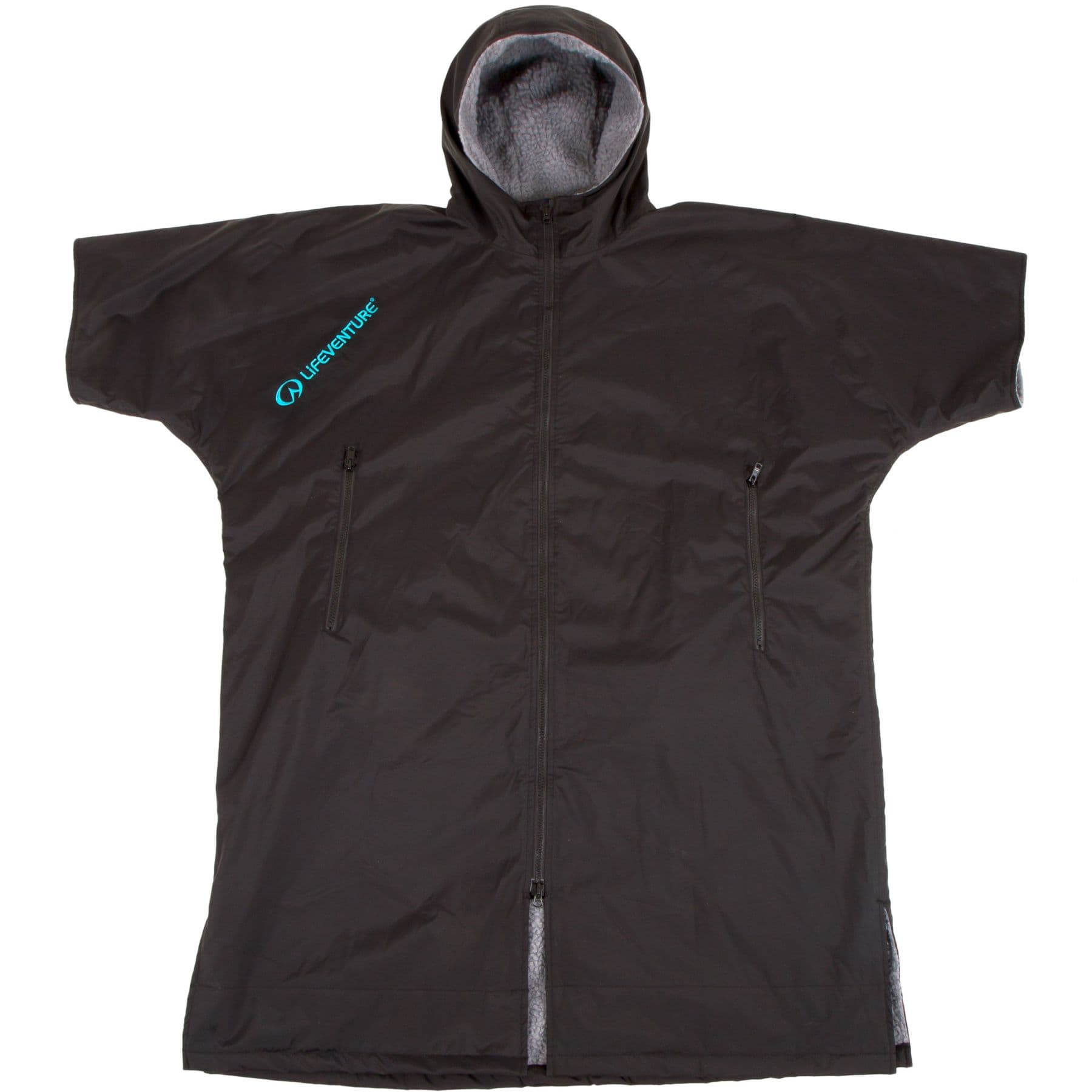 Lifeventure Thermarobe, kylpytakki, unisex, musta – LifeVenture