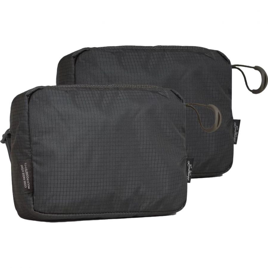 Lundhags Core Padje Light Multi Pockets 1+1 L, matkatarvike, unisex, musta – Lundhags