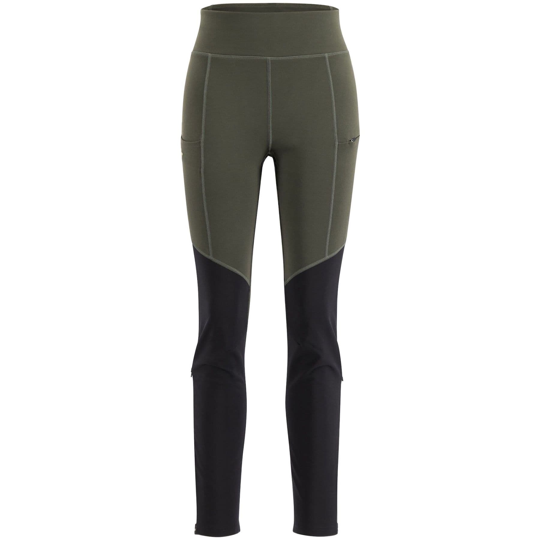 Lundhags Fulu Wool Tights, vaellushousut, naiset, vihreä/musta – Lundhags