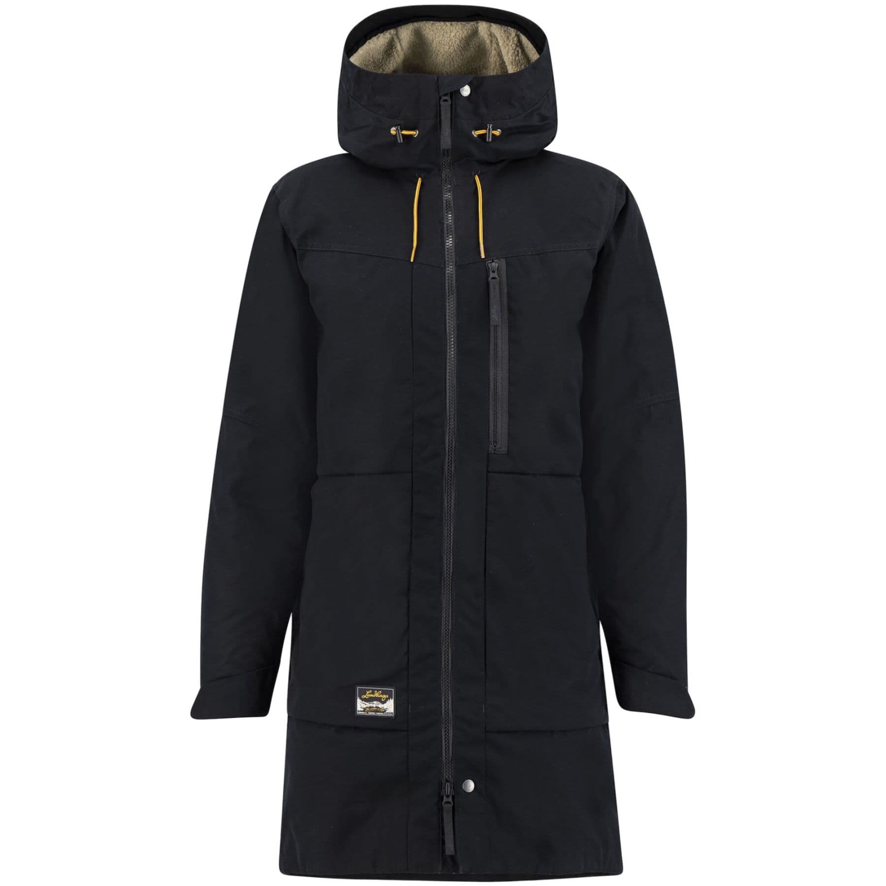 Lundhags Knak Pile Ms Parka, parka, miesten, musta – Lundhags