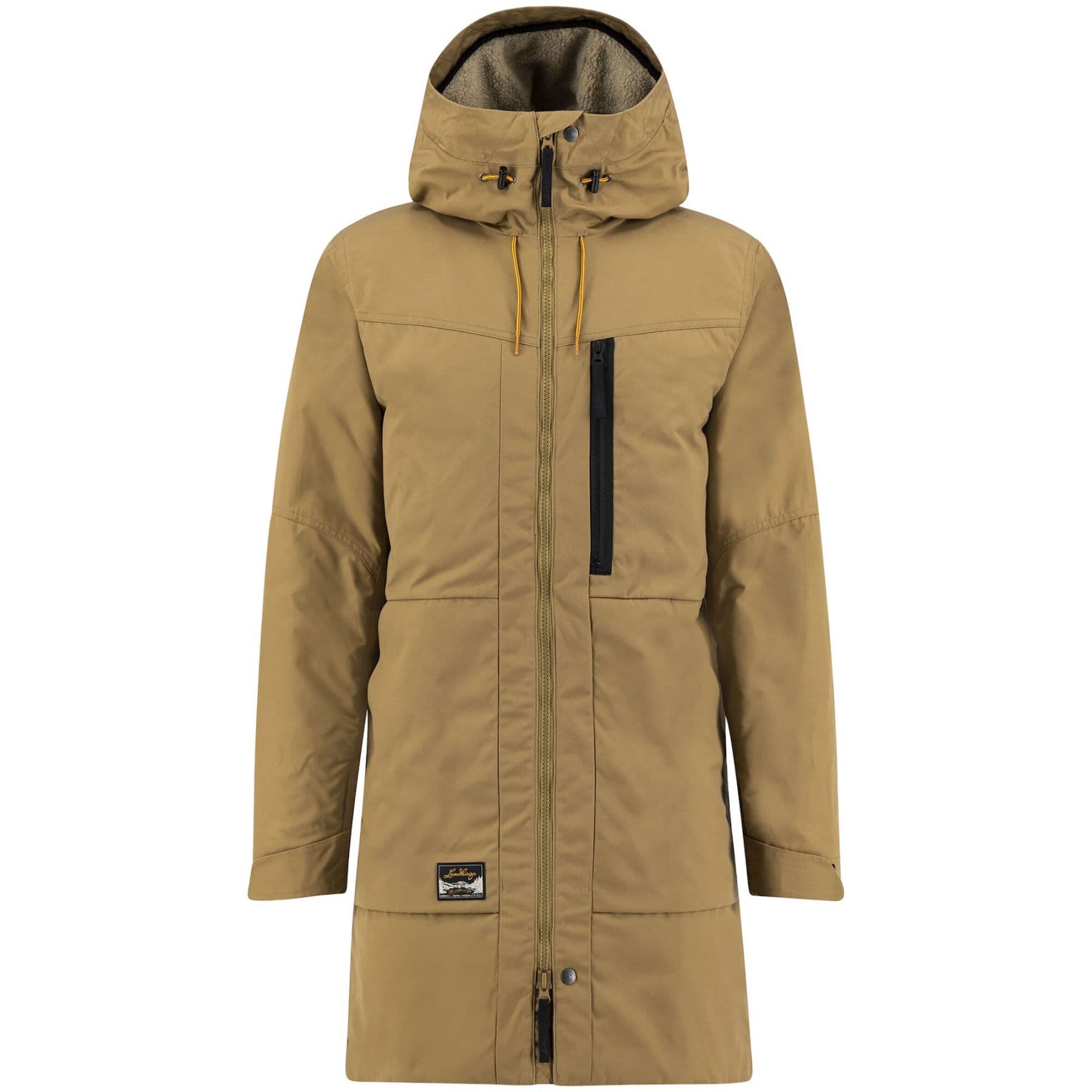 Lundhags Knak Pile Ms Parka, parka, miesten, ruskea – Lundhags