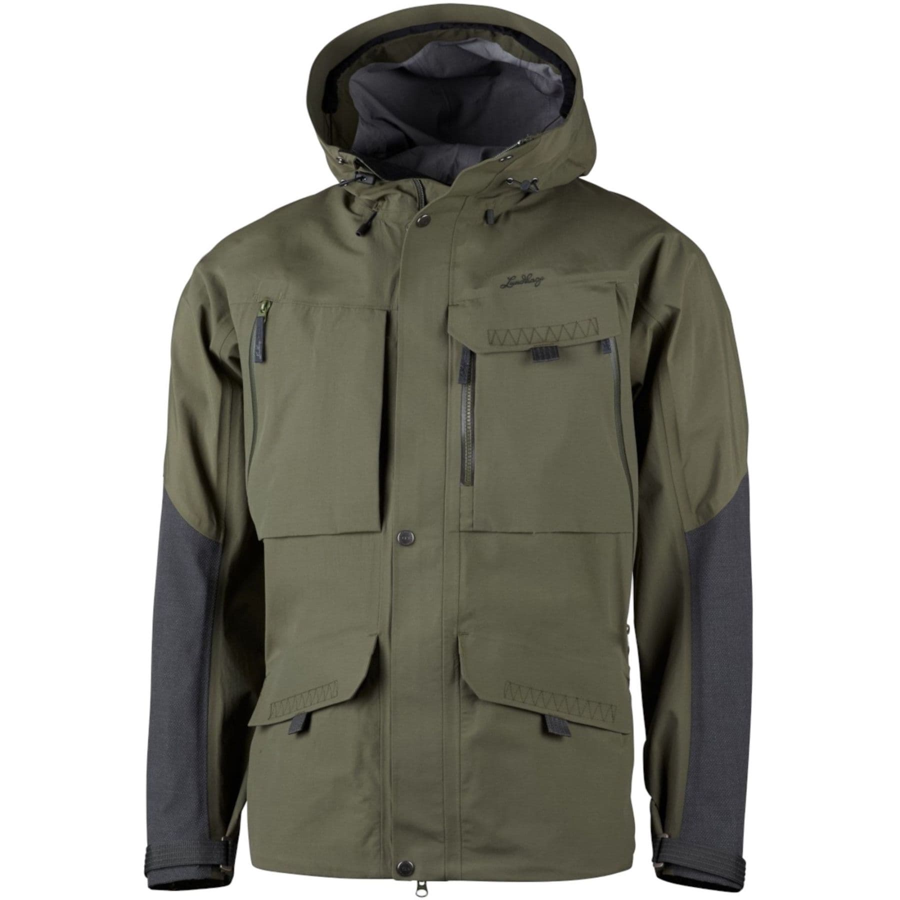 Lundhags Ocke Ms Jacket, kuoritakki, miesten, vihreä/harmaa – Lundhags