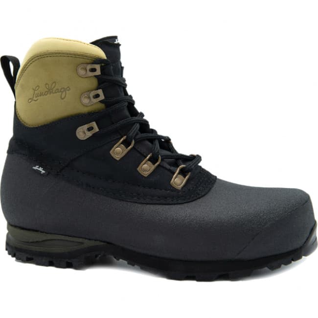 Lundhags Padje Light Trekking Boot Mid M, vaelluskengät, herre, musta/vihreä – Lundhags