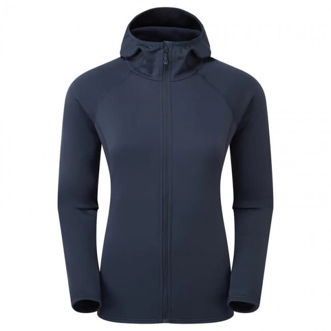 Montane F Fury Lite Hoodie, fleecetakki, naiset, sininen – Montane