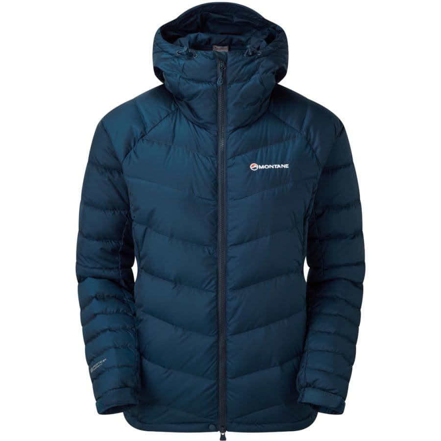 Montane Fem Cloudmaker Jacket, untuvatakki, naiset, sininen – Montane
