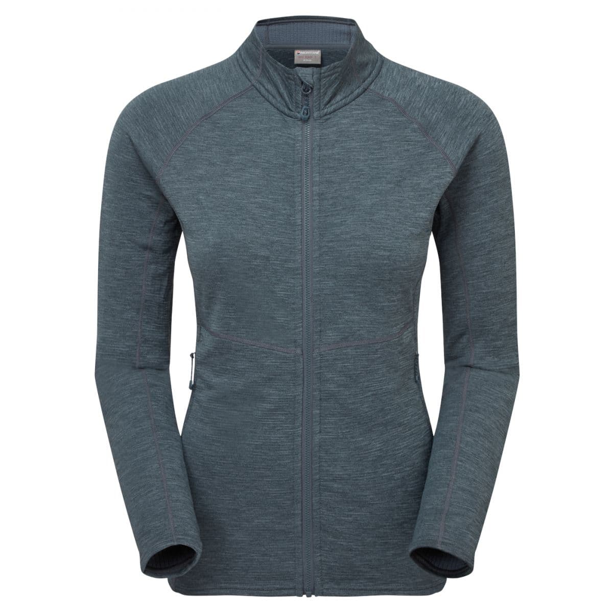 Montane Fem Protium Jacket, fleecepusero, naiset, sininen – Montane