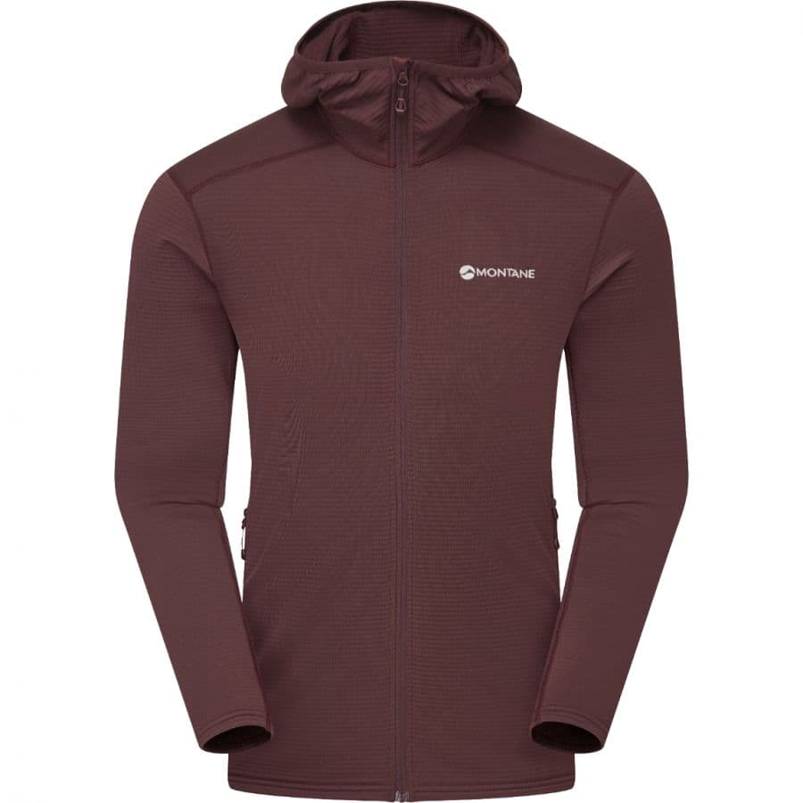 Montane Protium Lite Hoodie, fleecepaita, miesten, ruskea – Montane