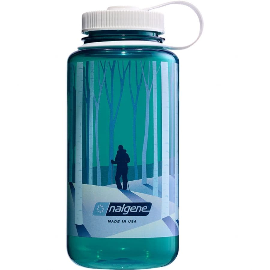 Nalgene wide mouth sustain, juomapullo, 1000 ml, landscape forest – Nalgene