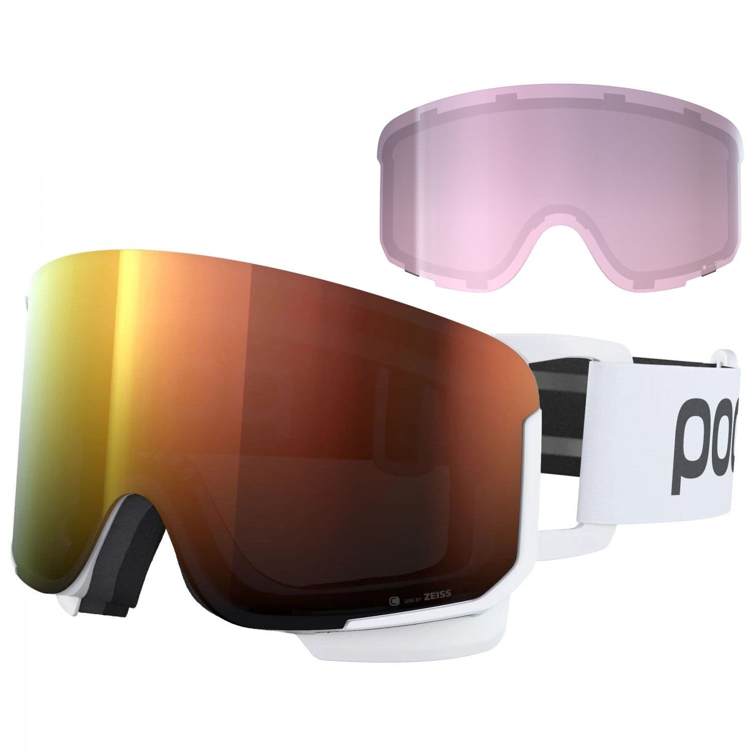 POC Nexal, laskettelulasit, hydrogen white – POC