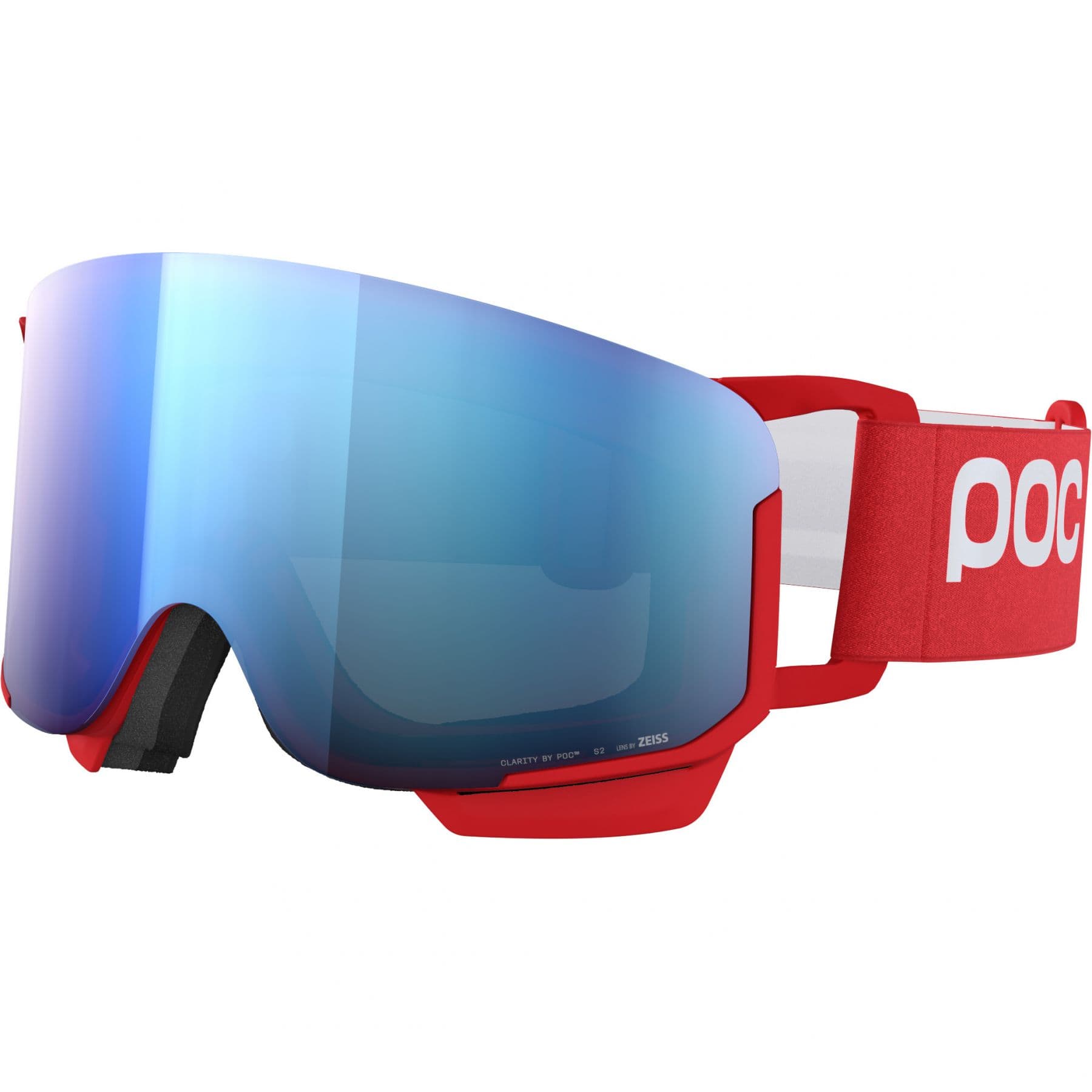 POC Nexal Mid, laskettelulasit, prismane red – POC