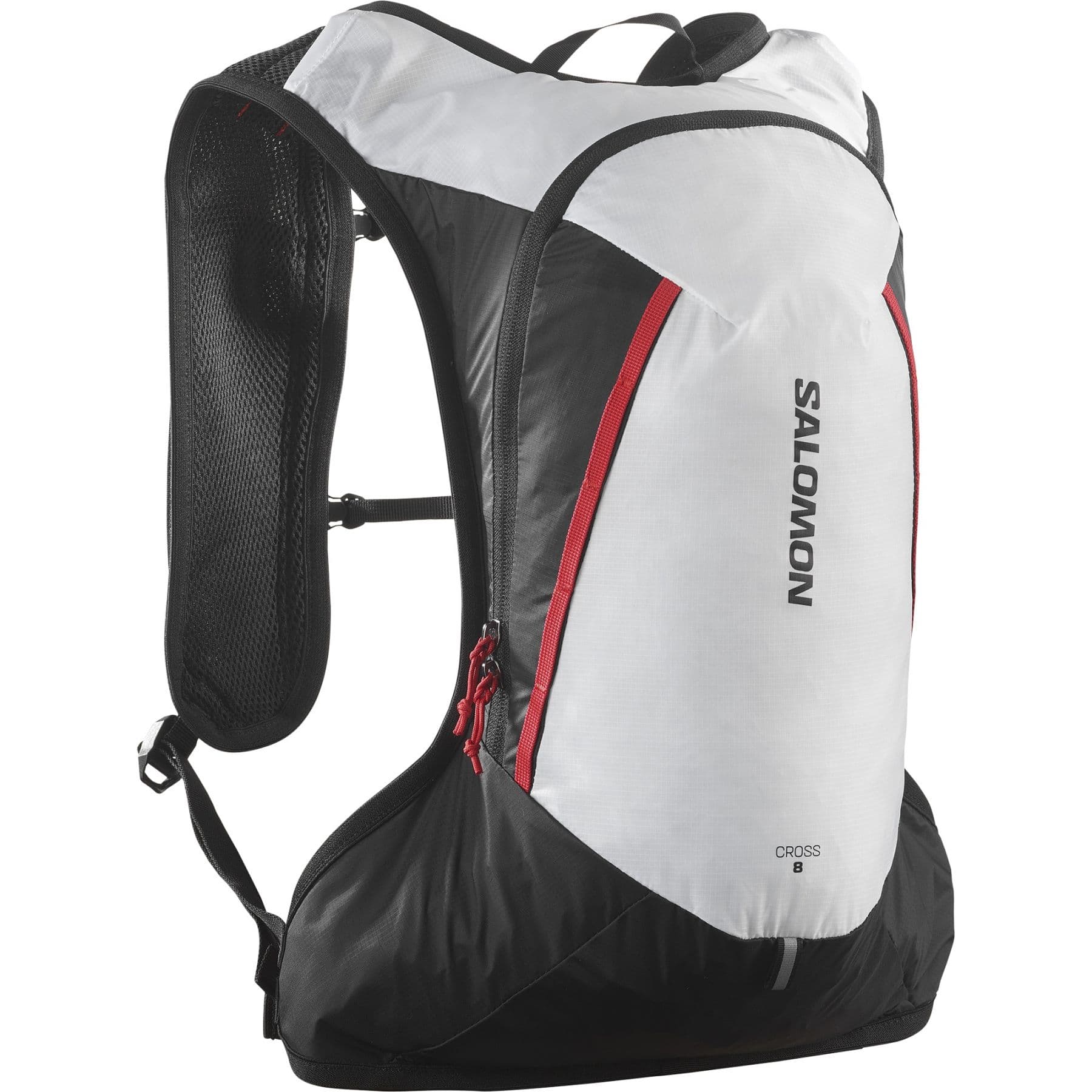 Salomon Cross 8, reppu, valkoinen/musta – Salomon