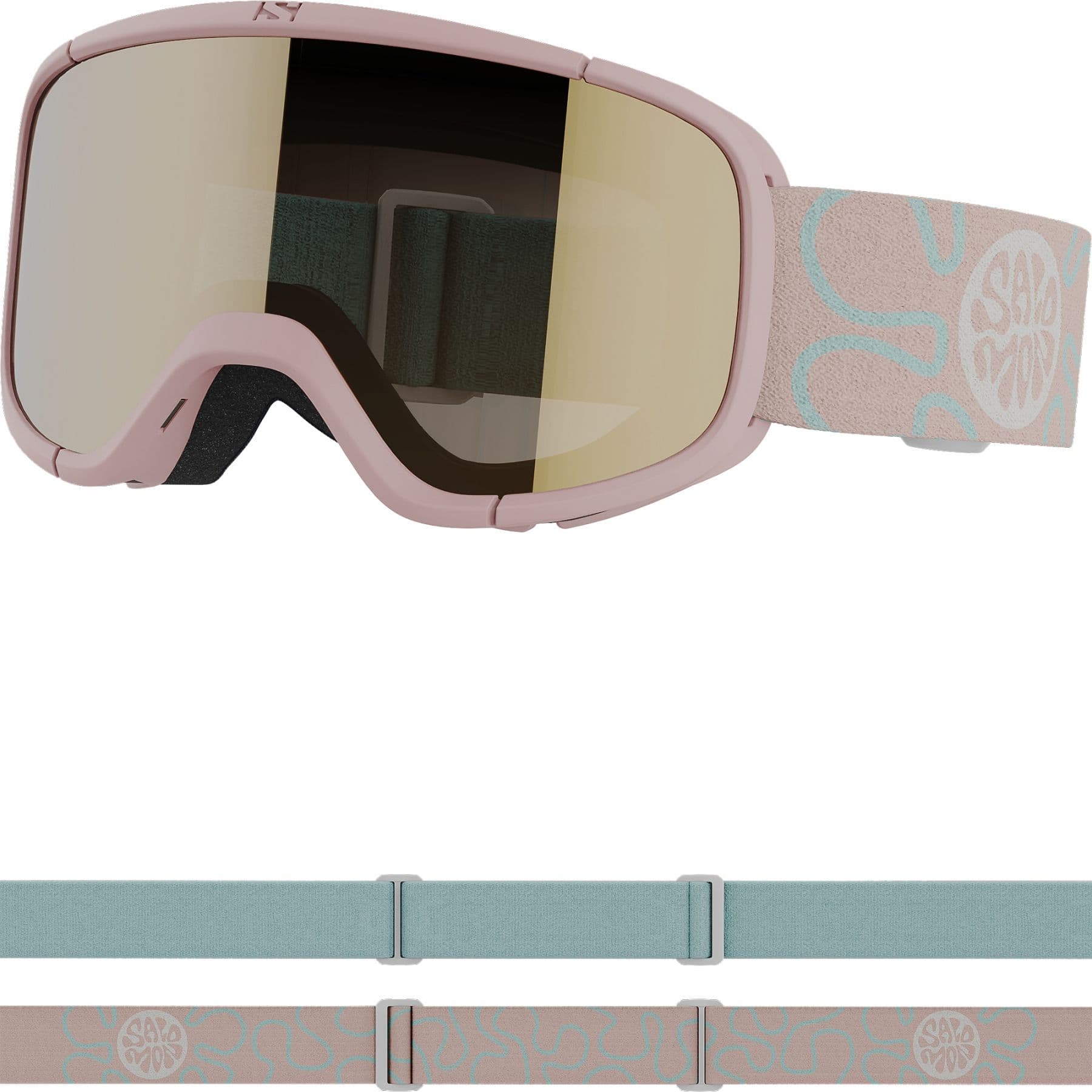 Salomon Rio, laskettelulasit, juniori, vaaleanpunainen – Salomon