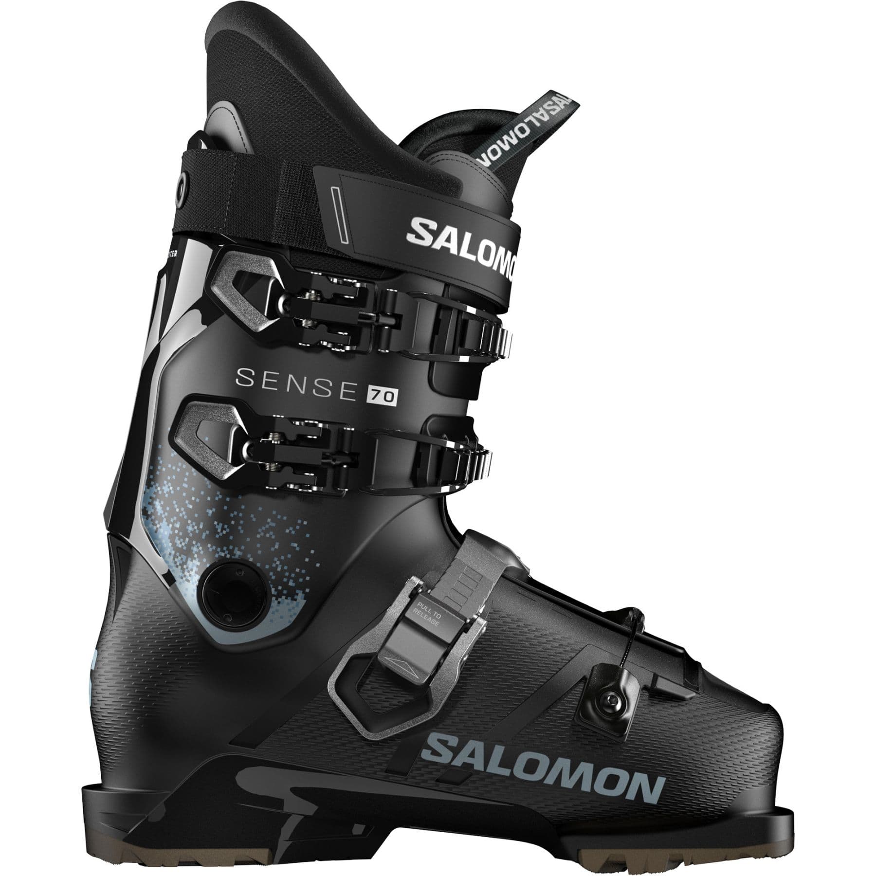 Salomon Sense 70 T GW, laskettelumonot, junior, musta – Salomon