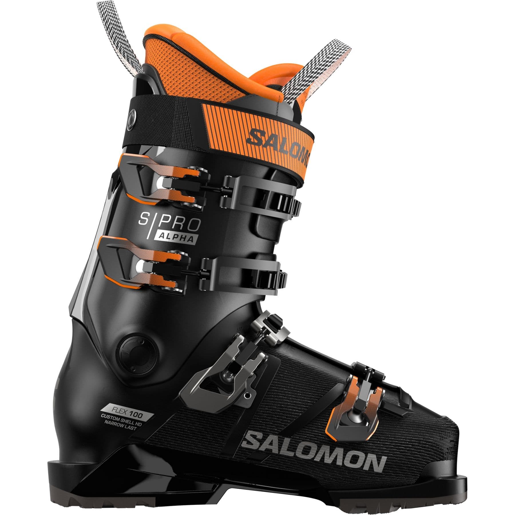 Salomon S/Pro Alpha 100 GW, laskettelumonot, miesten, musta/oranssi – Salomon