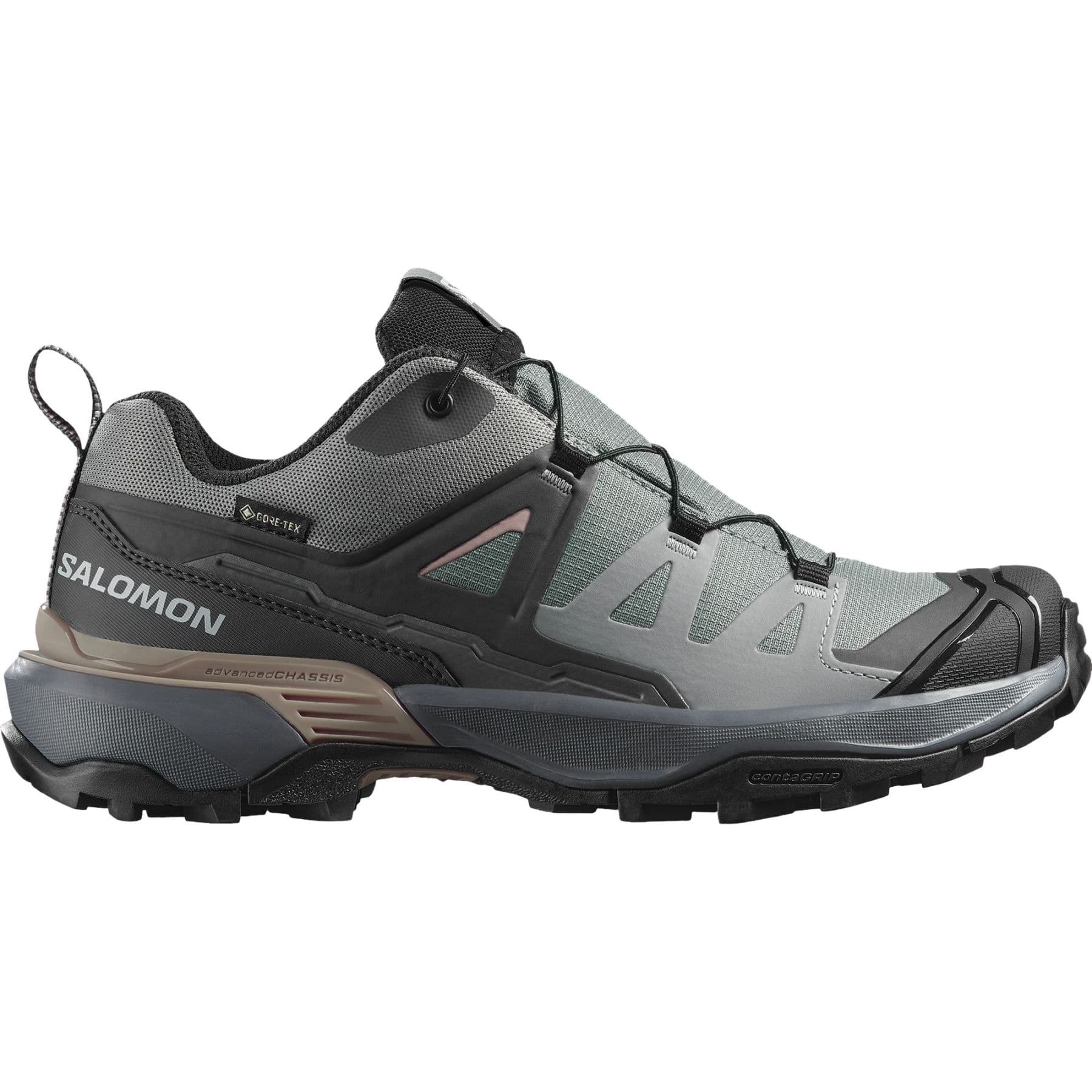 Salomon X Ultra 360 GTX W, vaelluskengät, nainen, vihreä – Salomon