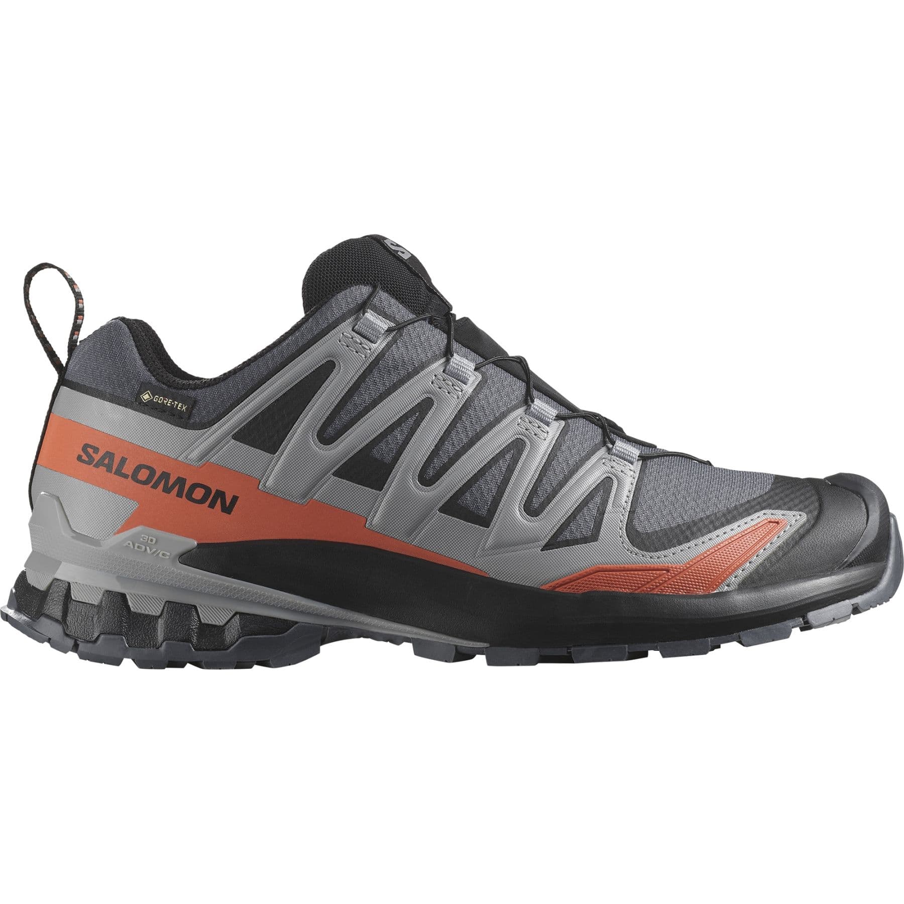 Salomon XA Pro 3D V9 GTX, polkujuoksukengät, miesten, harmaa/punainen – Salomon