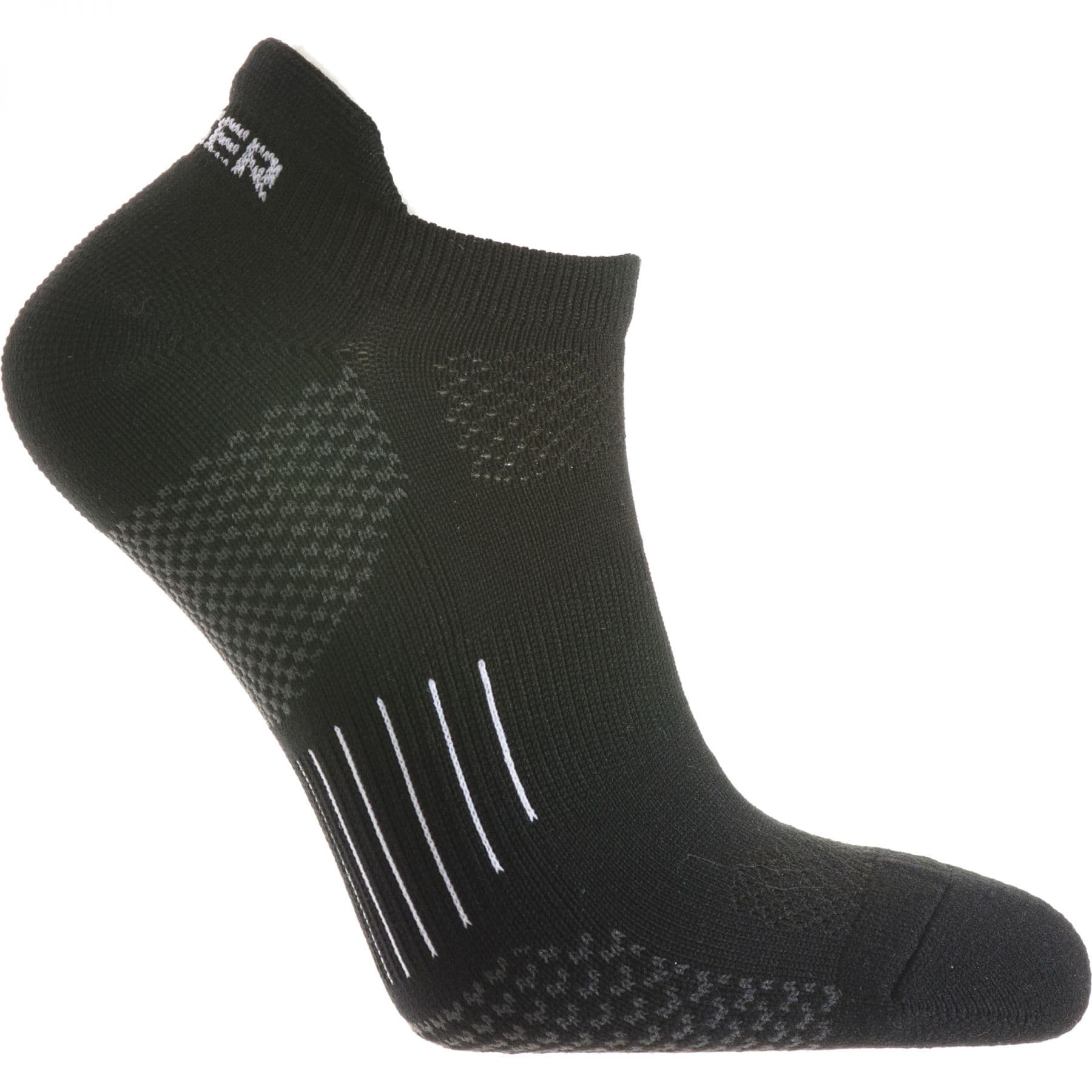 Seger Running Sneakers Short Coolmax, juoksusukat, musta – Seger