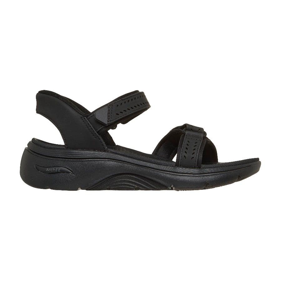 Skechers Go Walk Arch Fit 2.0 Sandaali - Candace, vapaa-ajan kengät, naiset, musta – Skechers