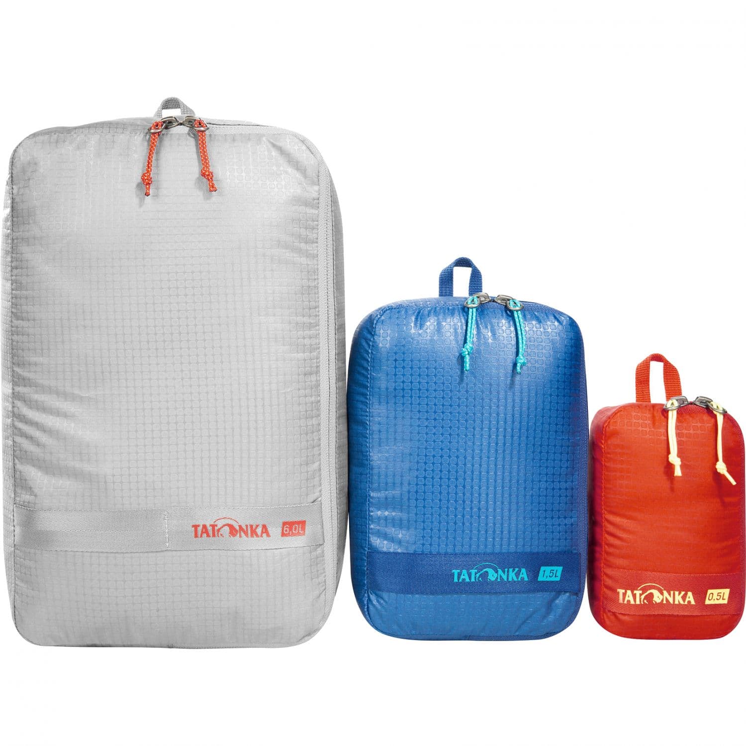 Tatonka Stuff Sack Zip Set III, pakkauskuutio, monivärinen – Tatonka
