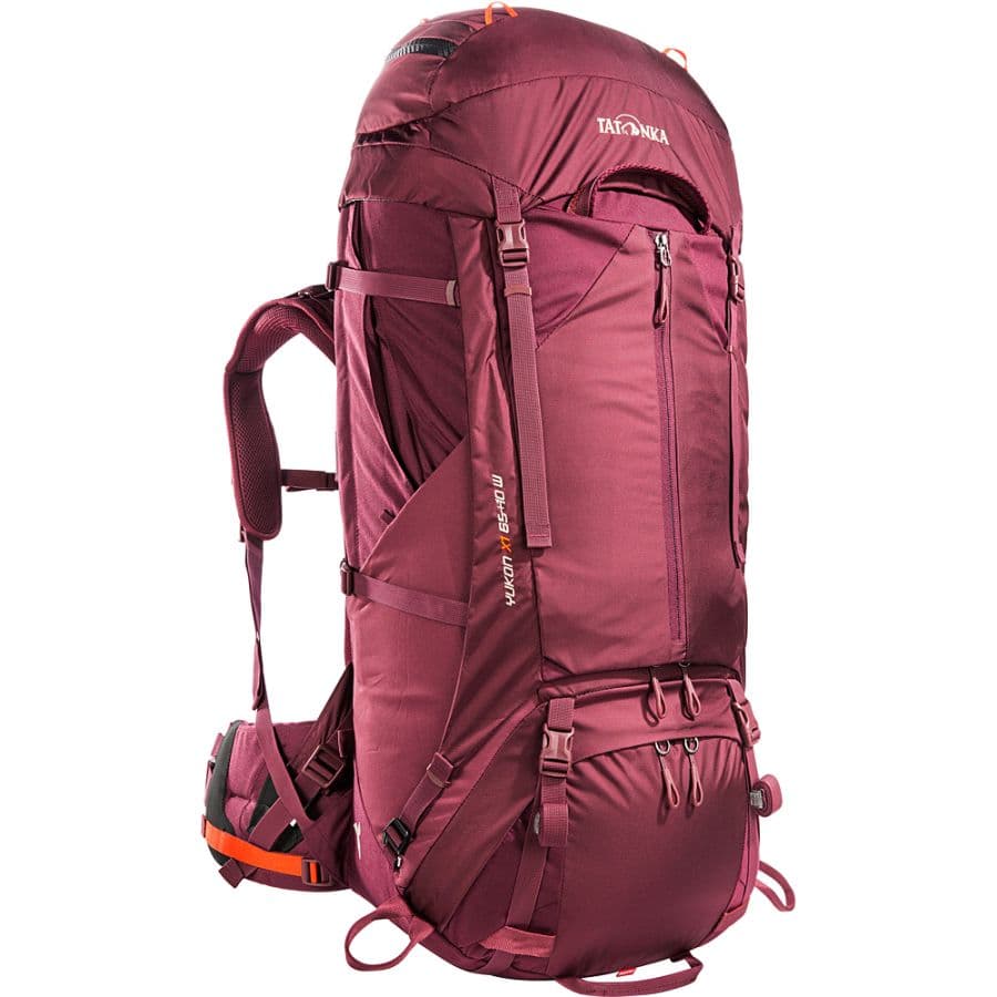 Tatonka Yukon X1 65+10 Women, reppu, naiset, punainen – Tatonka