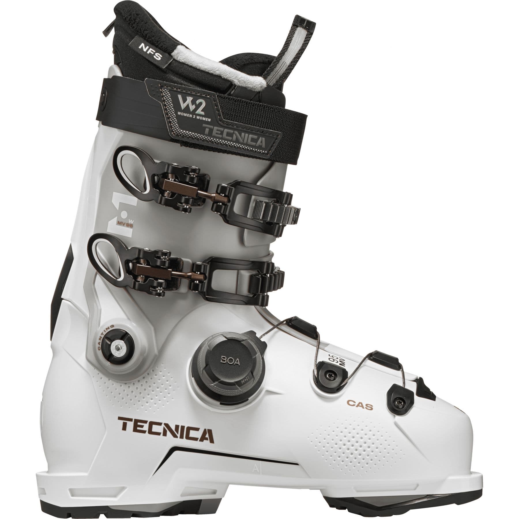 Tecnica Mach BOA MV 95 W GW, laskettelumonot, naisten, valkoinen – Tecnica