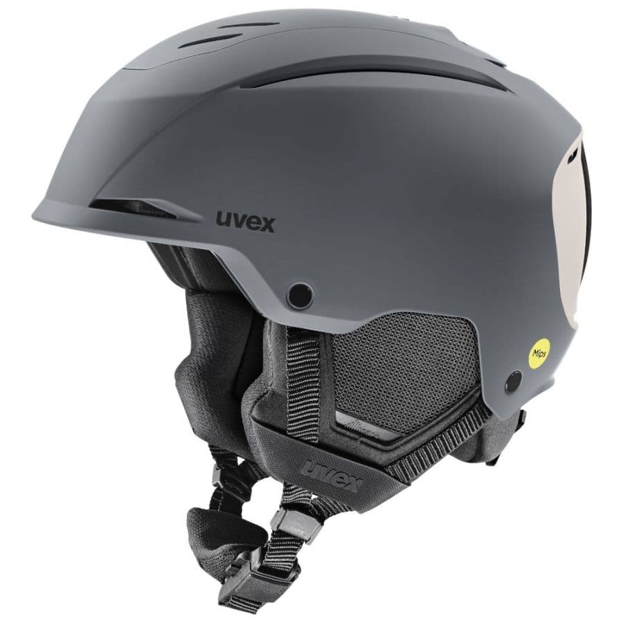 Uvex Resolution MIPS, laskettelukypärä, harmaa – Uvex