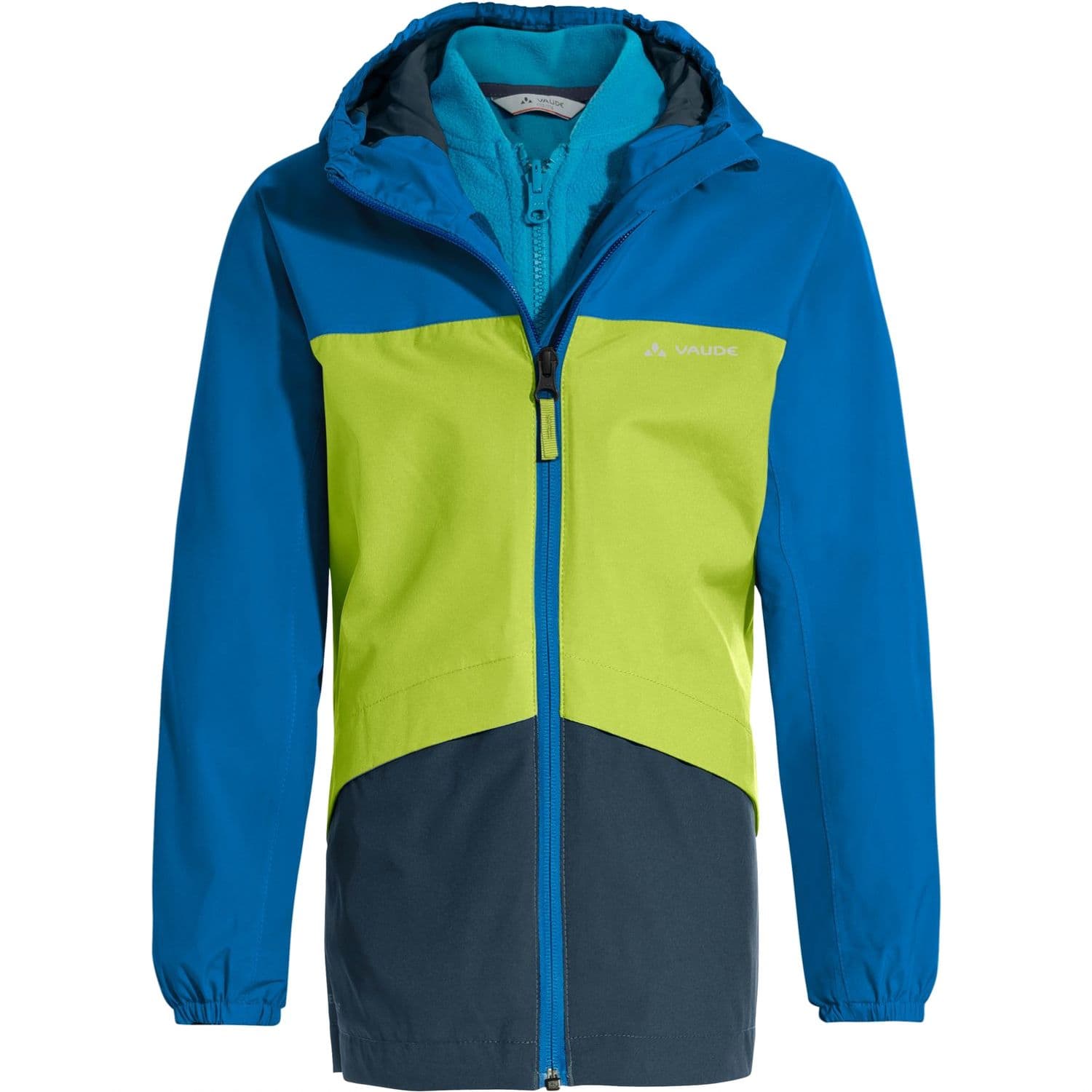 Vaude Kids Escape 3in1 Jacket, talvitakki, vihreä/sininen – Vaude