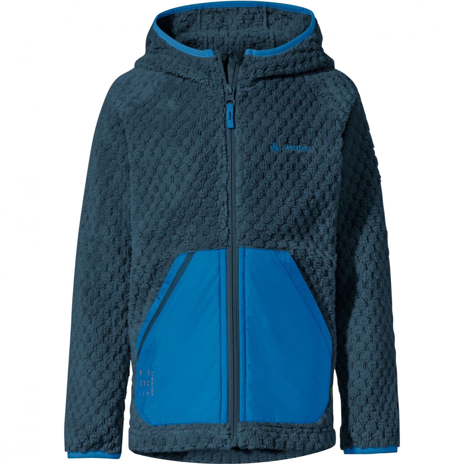 Vaude Kids Manukau Fleece Jacket, fleece-takki, sininen – Vaude