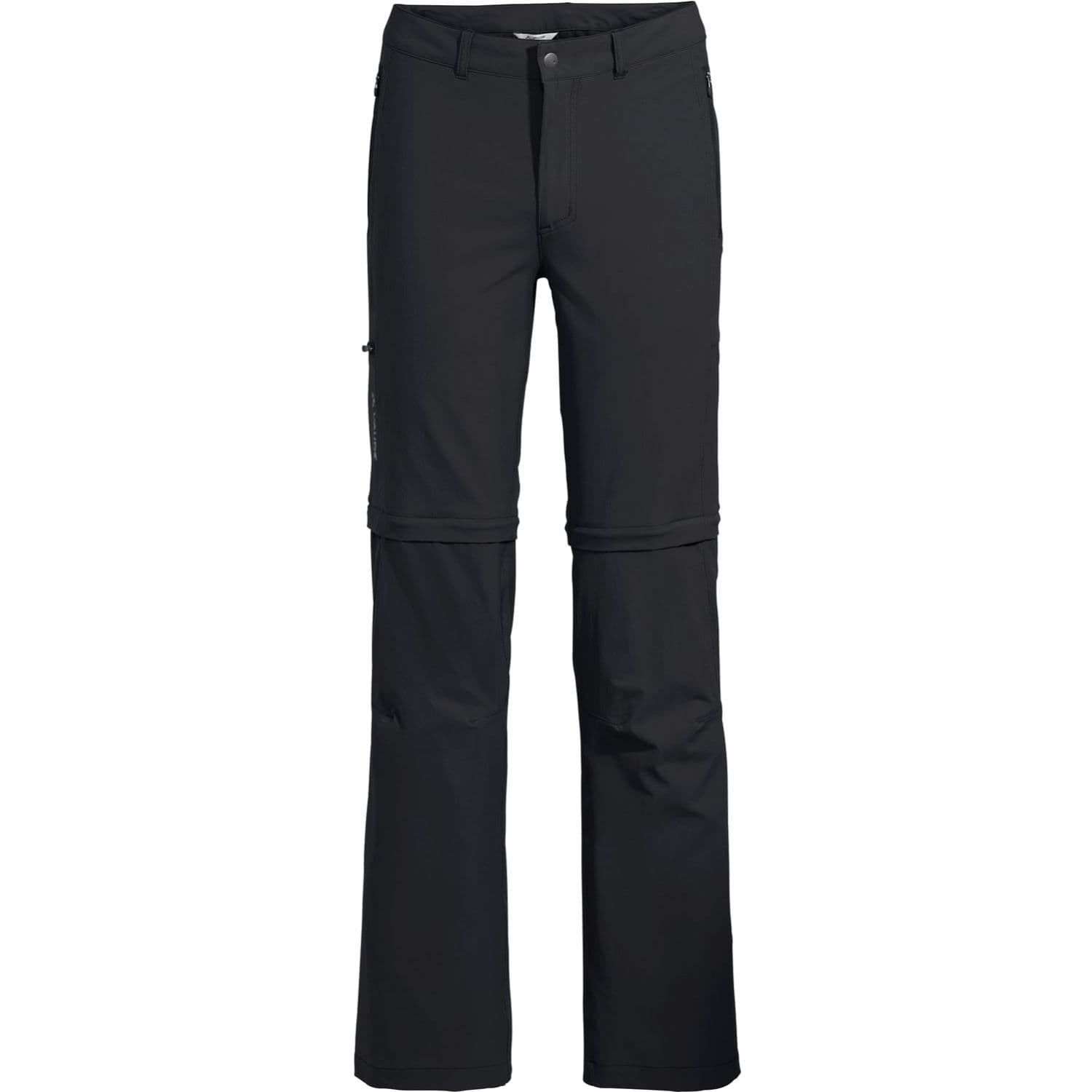 Vaude V Men's Farley Stretch ZO Pants, vaellushousut, herra, musta – Vaude