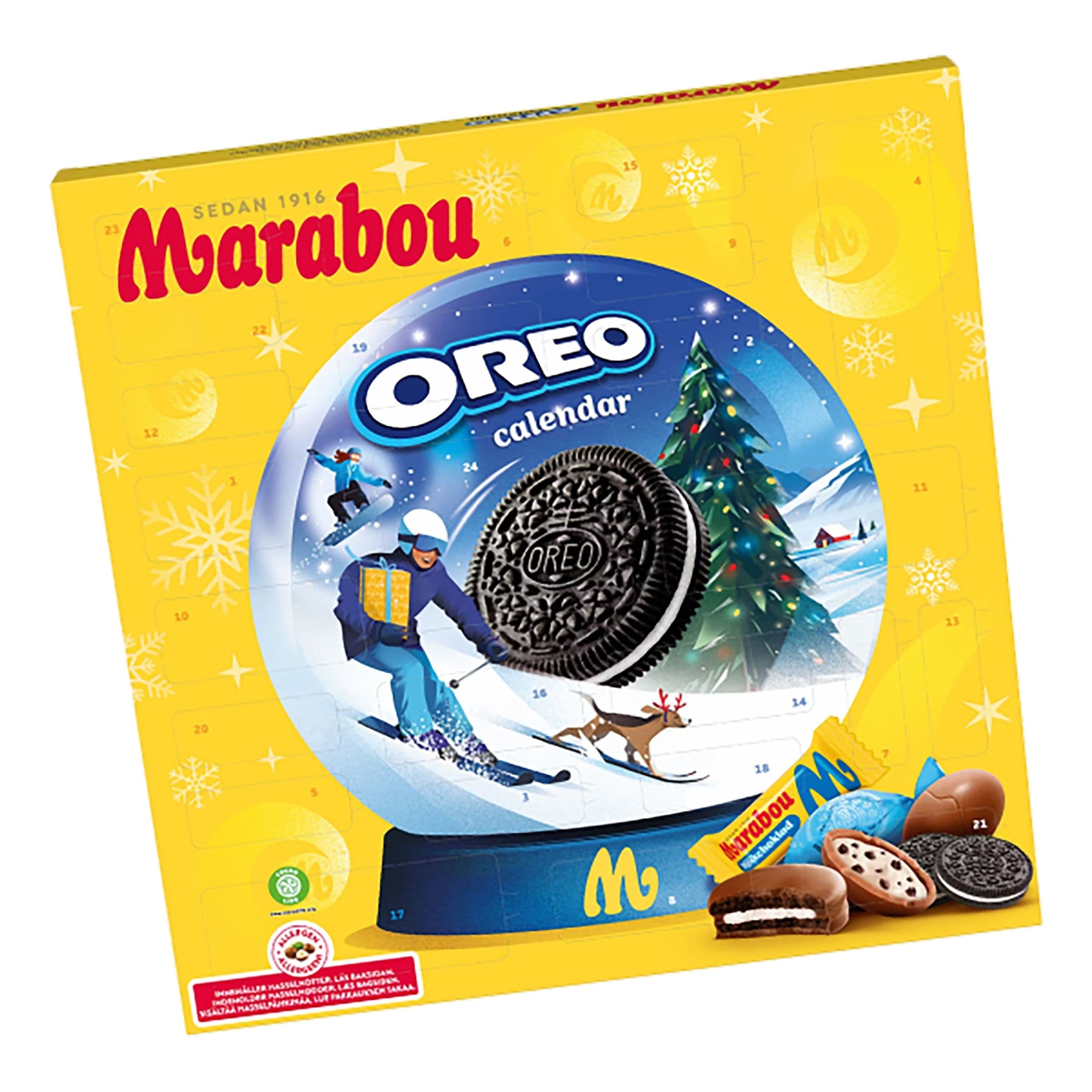 Marabou Oreo Joulukalenteri - 275 g – ERT Godis Singel