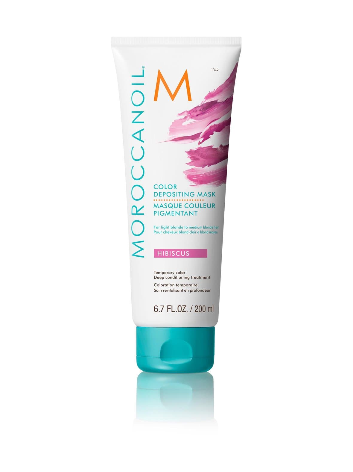 Color depositing mask hibiscus -hiusnaamio 200 ml – Moroccanoil