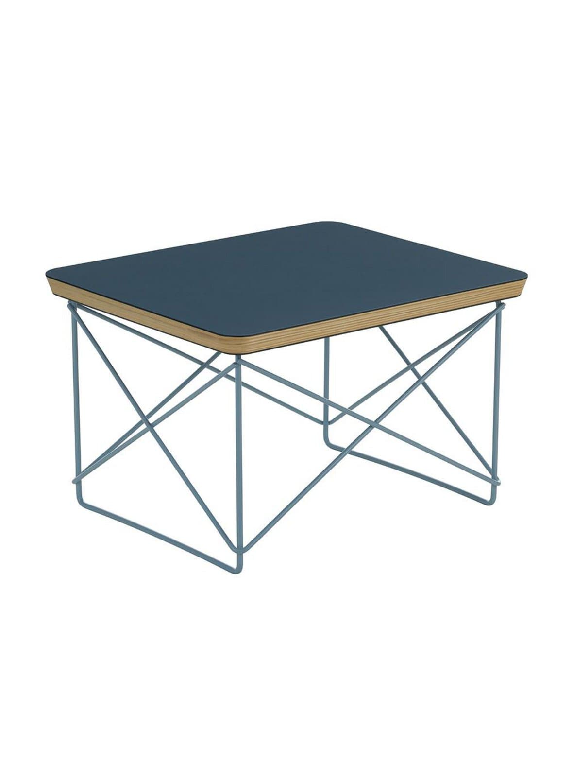 Eames occasional table ltr -sivupöytä sininen linoleumi / sininen – Vitra