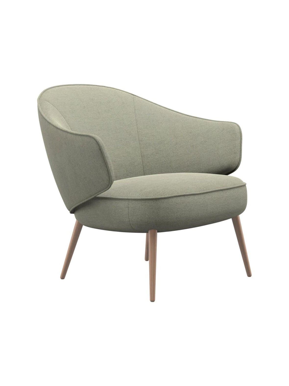 Charlotte-nojatuoli lazio-kangas 3092 vaaleanvihreä/tammi – BoConcept