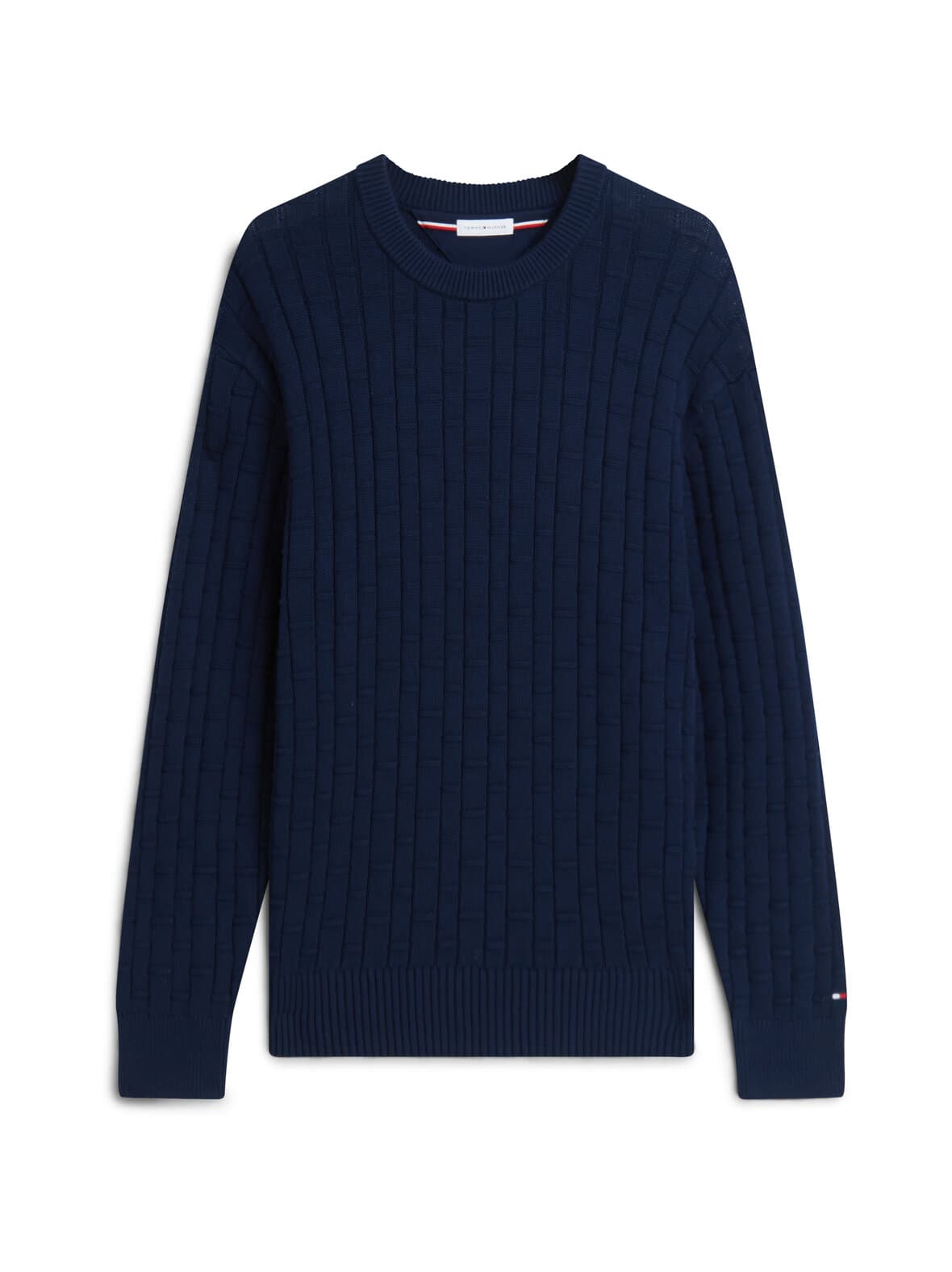 Mock cable crew neck -neule – Tommy Hilfiger