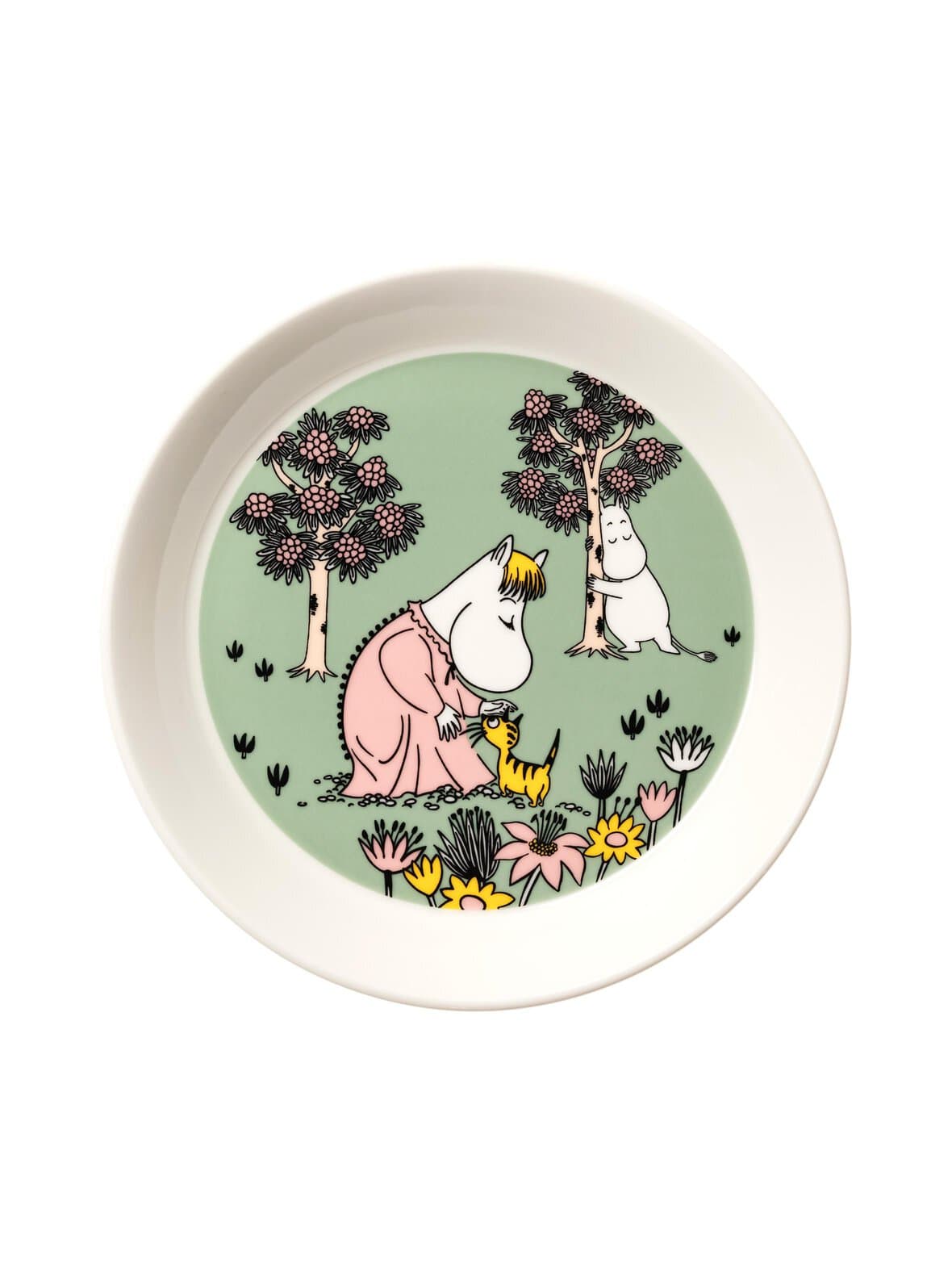 Muumi hellyys -lautanen 19 cm – Moomin Arabia