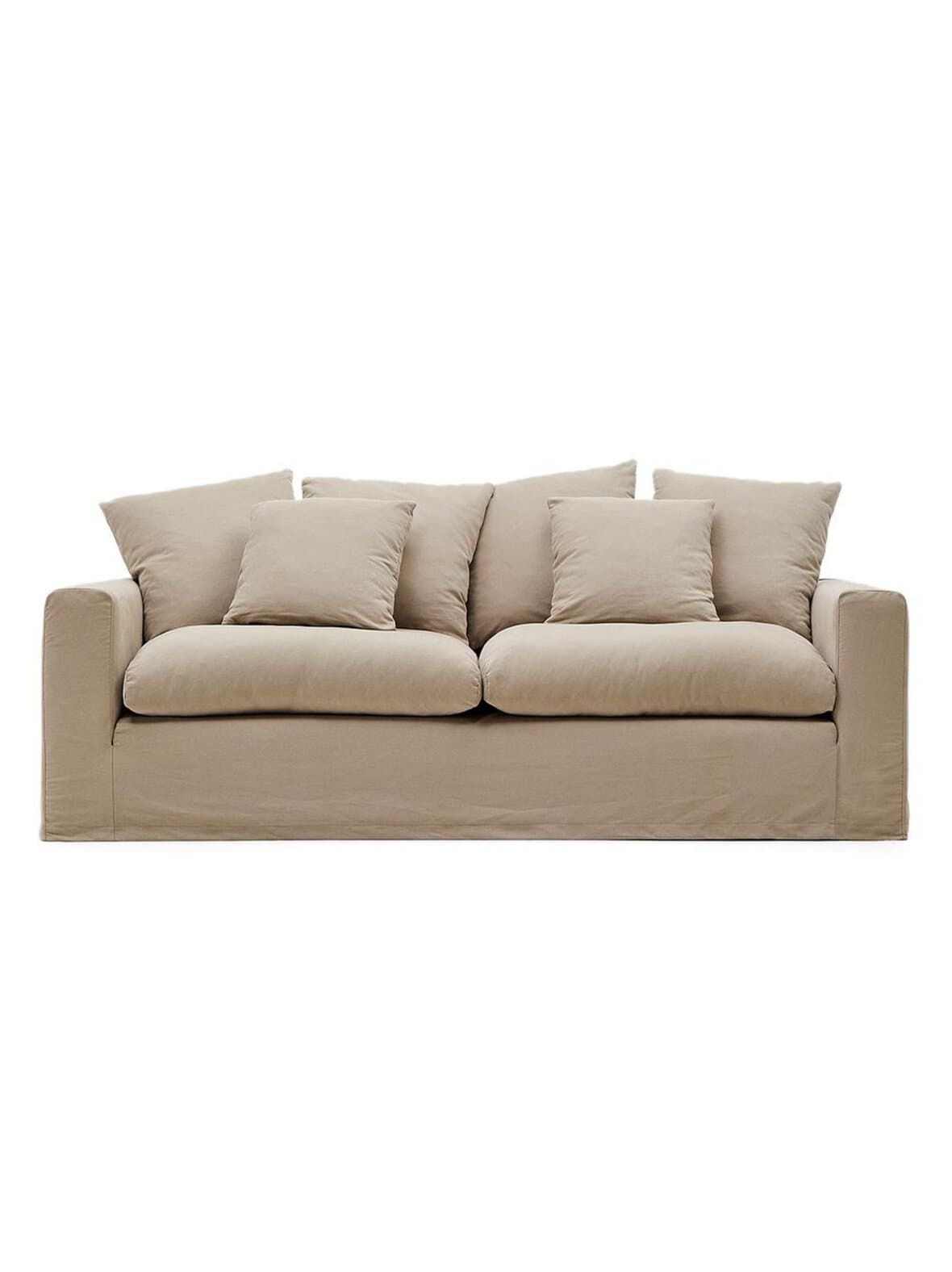 Nora-sohva taupe l 240 cm – Kave Home