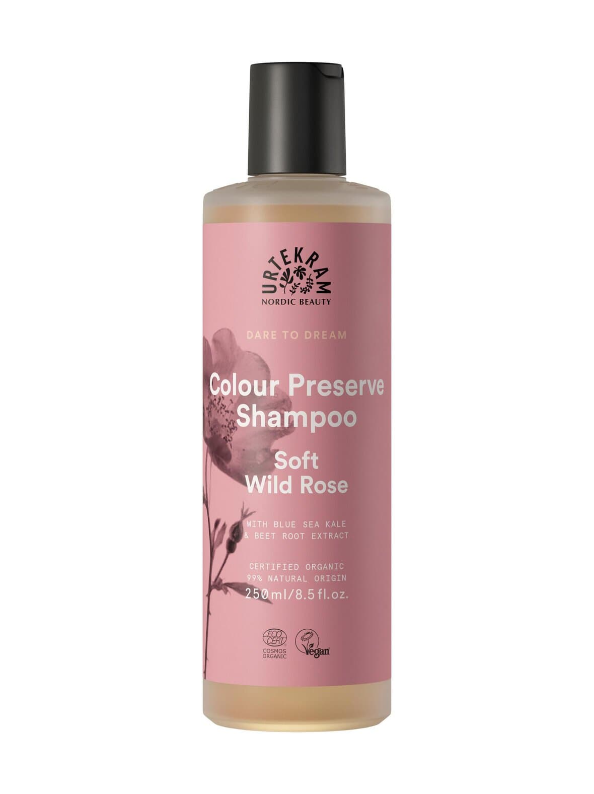 Soft wild rose shampoo 250 ml – Urtekram