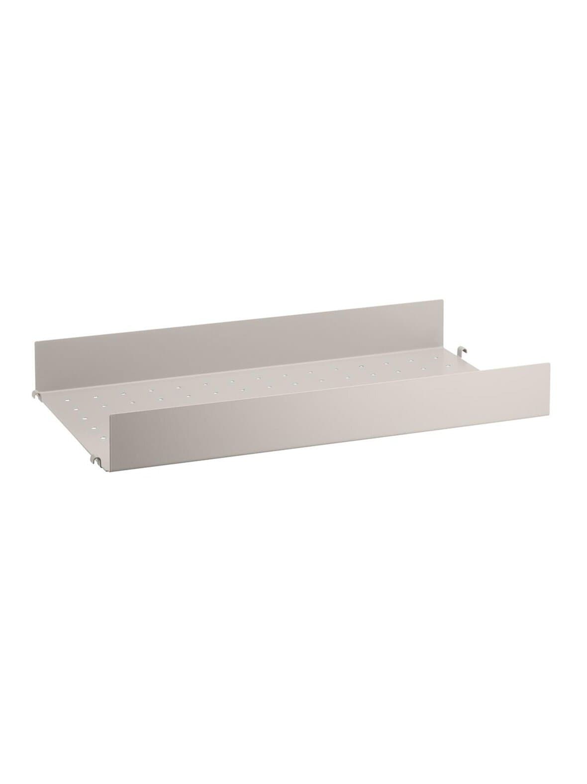 String system -metallihylly beige 58 x 30 cm – String Furniture