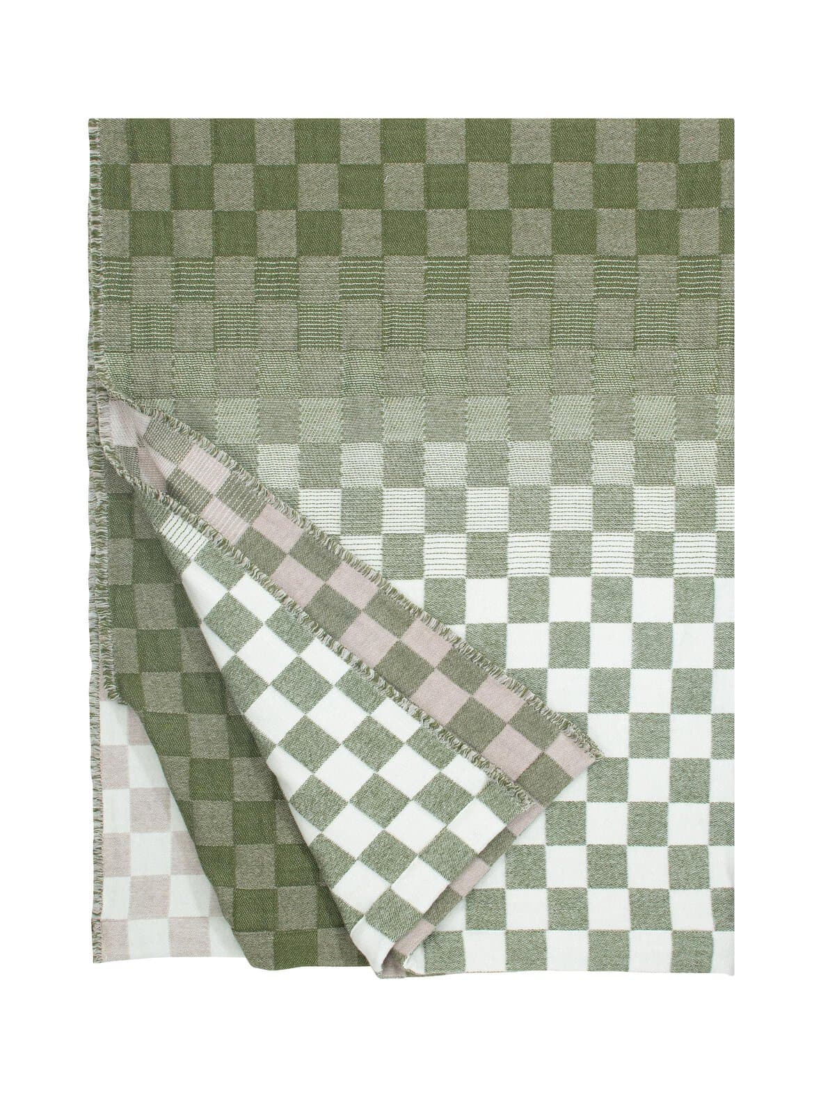 Shakki-huopa merinovillasekoiteesta 130 x 180 cm – Lapuan Kankurit