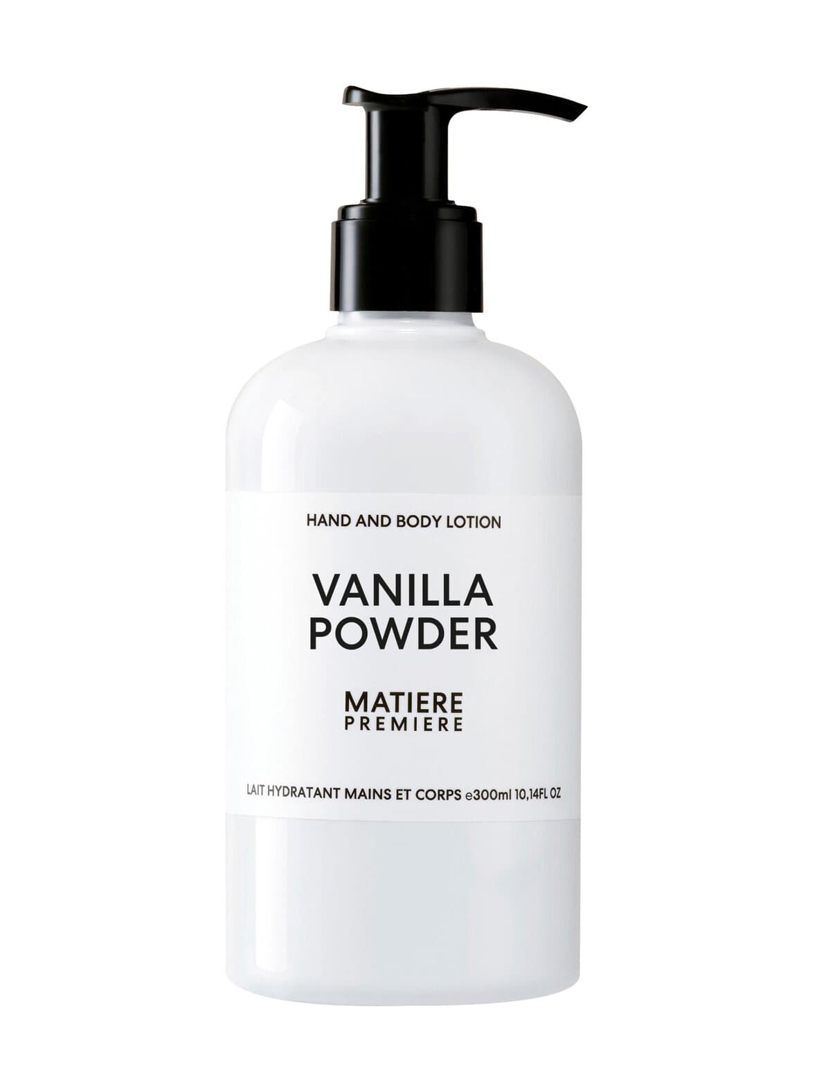 Vanilla powder hand and body lotion -vartalovoide – Matiere Premiere